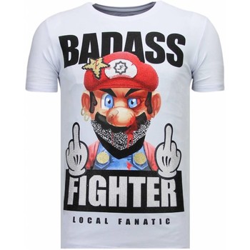 Local Fanatic  T-Shirt Fight Club Mario Strass günstig online kaufen