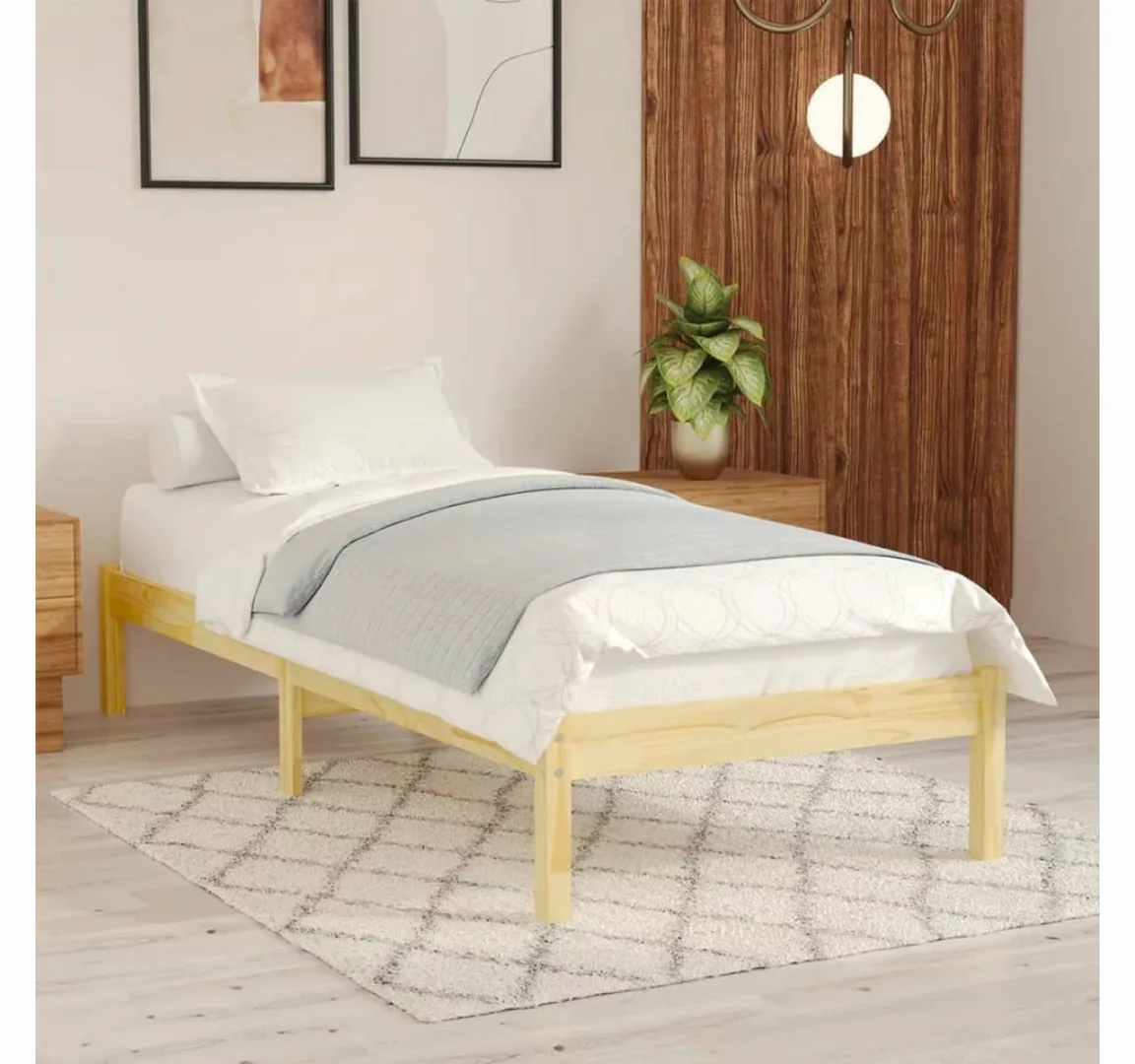 furnicato Bett Massivholzbett Kiefernholz 90x200 cm günstig online kaufen