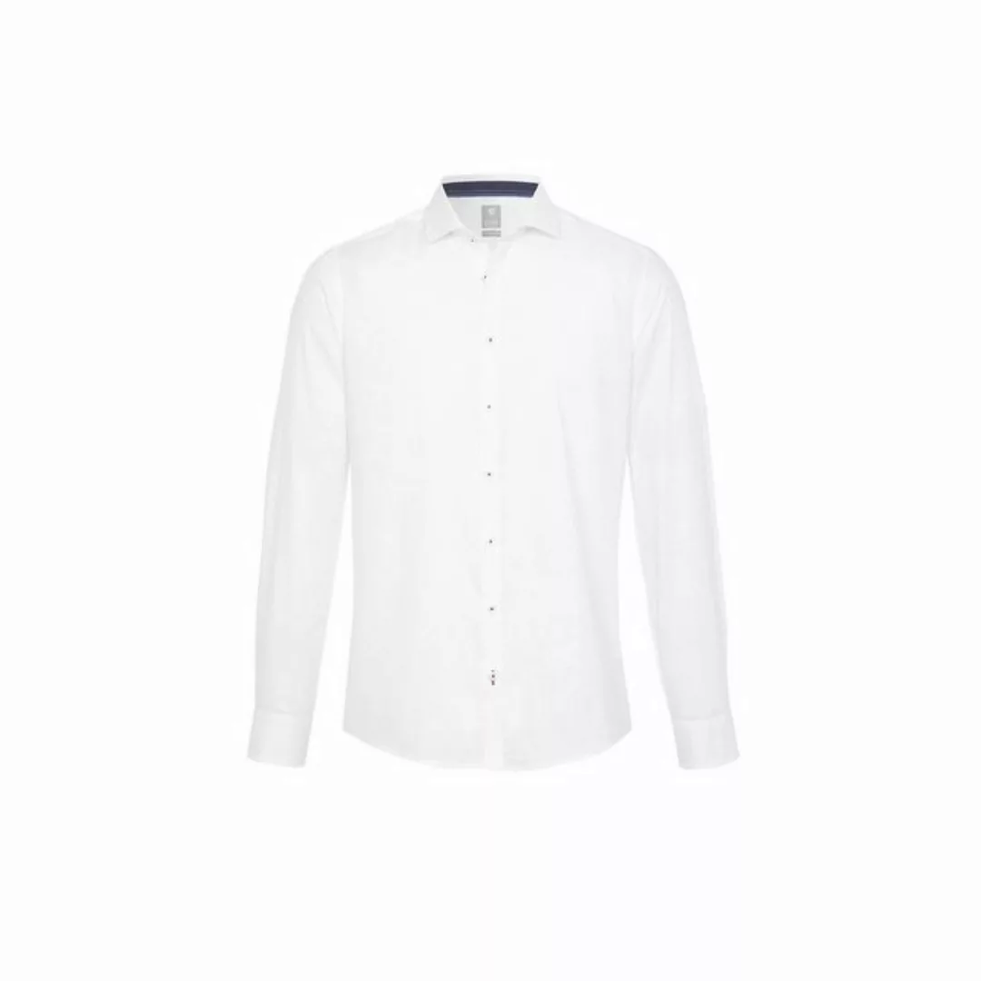 Hatico Langarmhemd weiß (1-tlg) günstig online kaufen