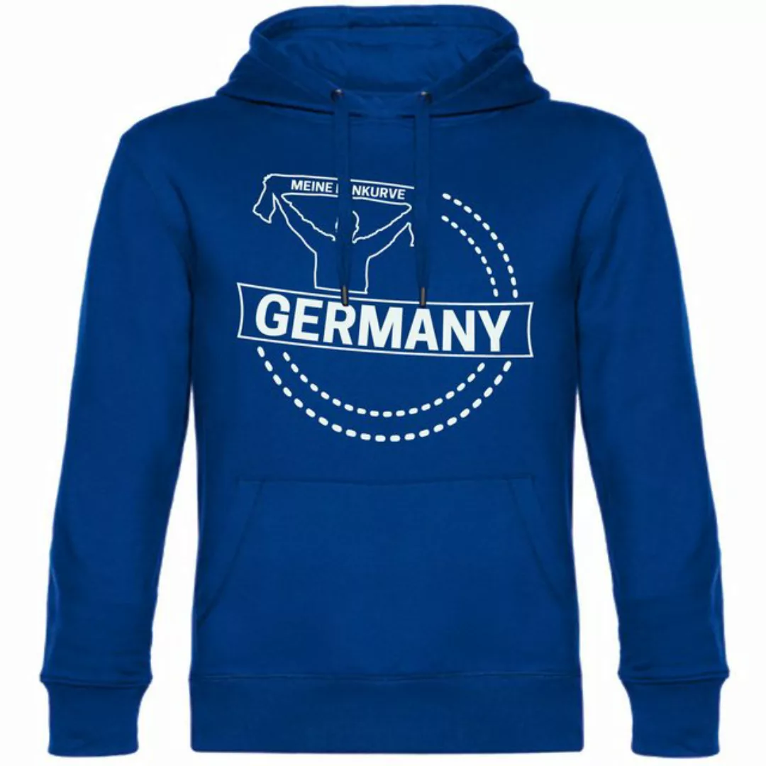 multifanshop Kapuzensweatshirt Germany - Meine Fankurve - Pullover günstig online kaufen