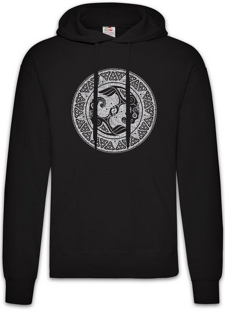 Urban Backwoods Hoodie Viking Shield II Herren Hoodie Schild Knoten Walhall günstig online kaufen