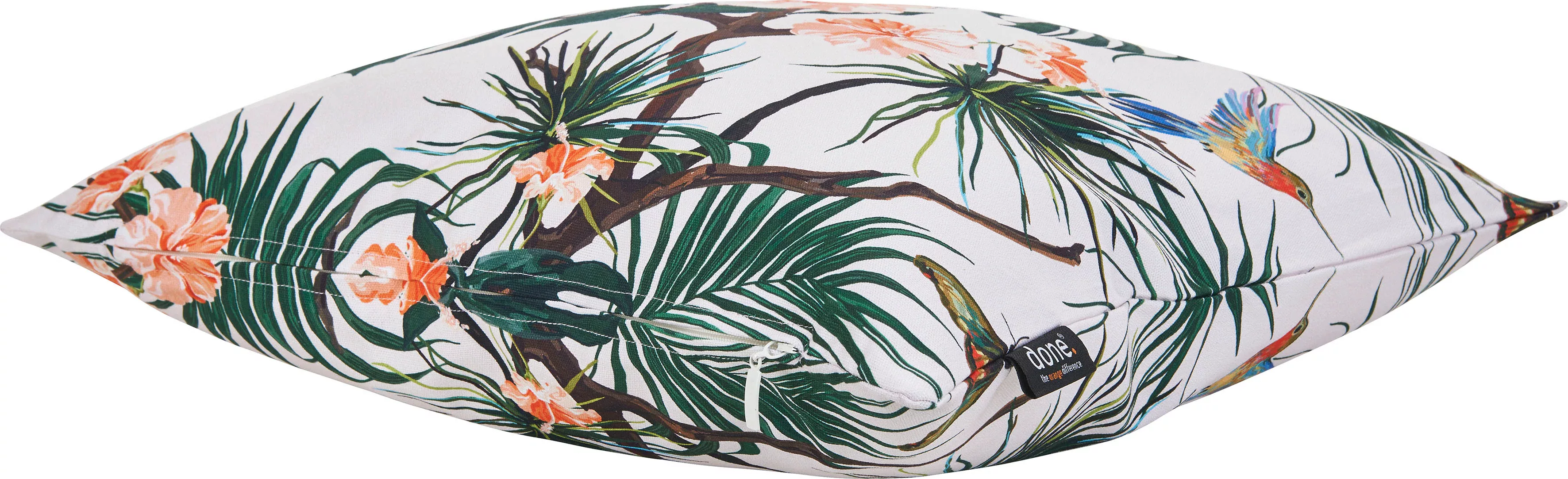 done.® Dekokissen »Panama Print Hummingbird«, Beidseitig bedruckte Kissenhü günstig online kaufen