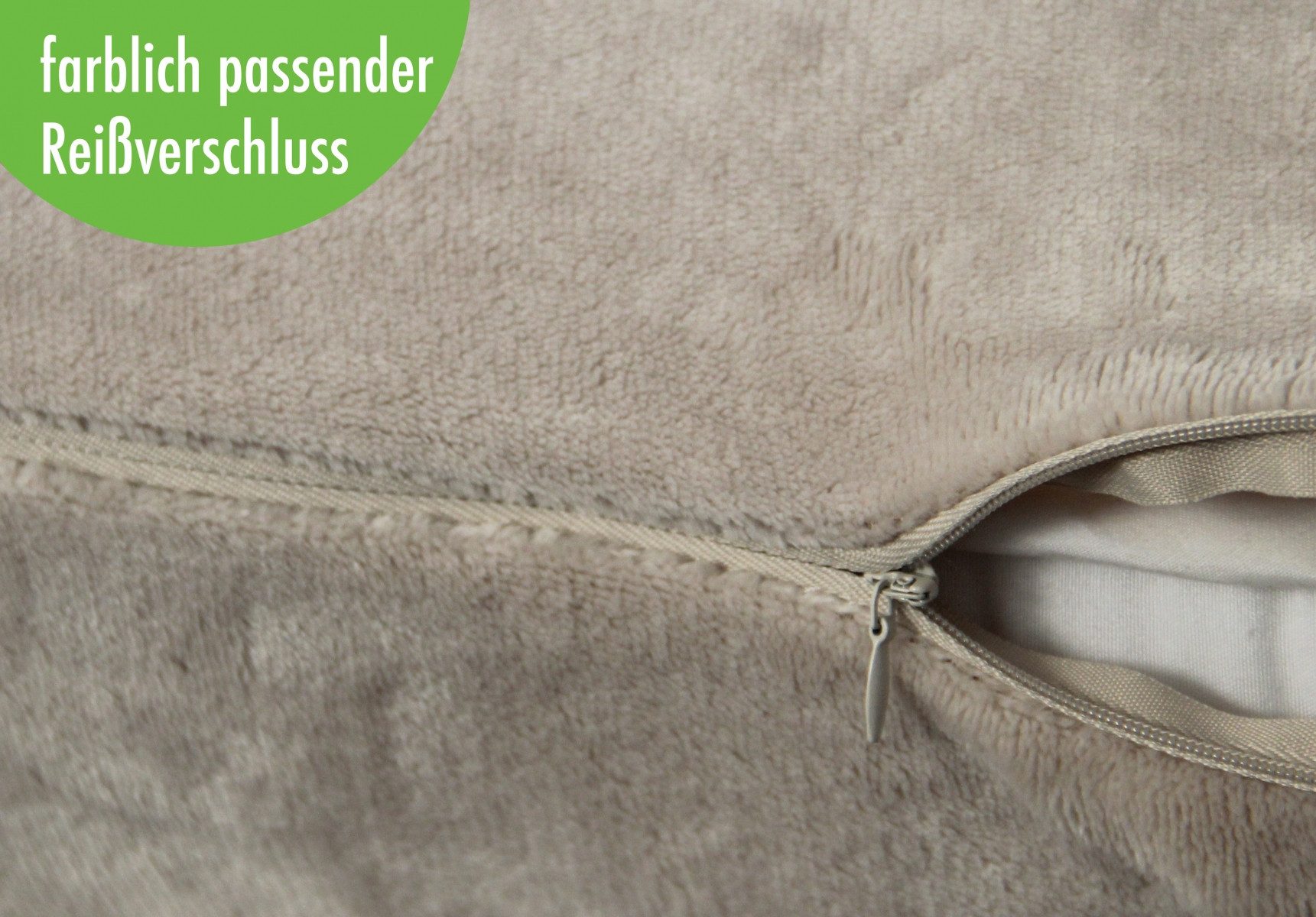Heubergshop Seitenschläferkissenbezug, (2 Stück), 40x145cm, Fleece günstig online kaufen