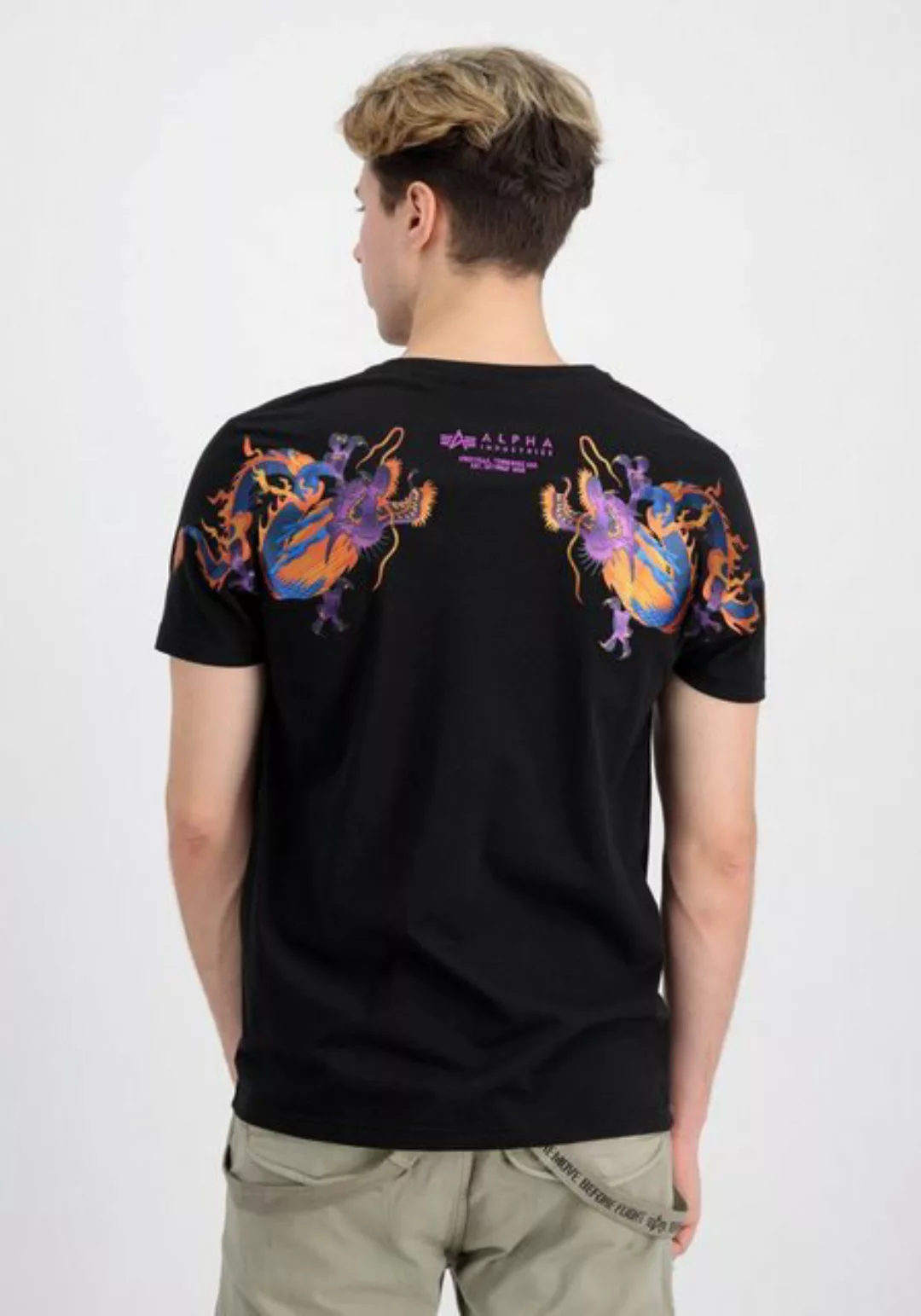 Alpha Industries T-Shirt "Alpha Industries Men - T-Shirts Dragon EMB T-Shir günstig online kaufen