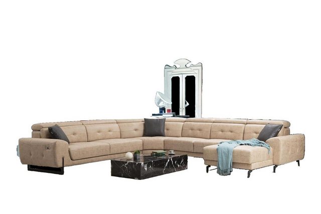 JVmoebel Ecksofa Ecksofa U-Form Sitzmöbel Designer Sitzmöbel Modern Sofa, 6 günstig online kaufen