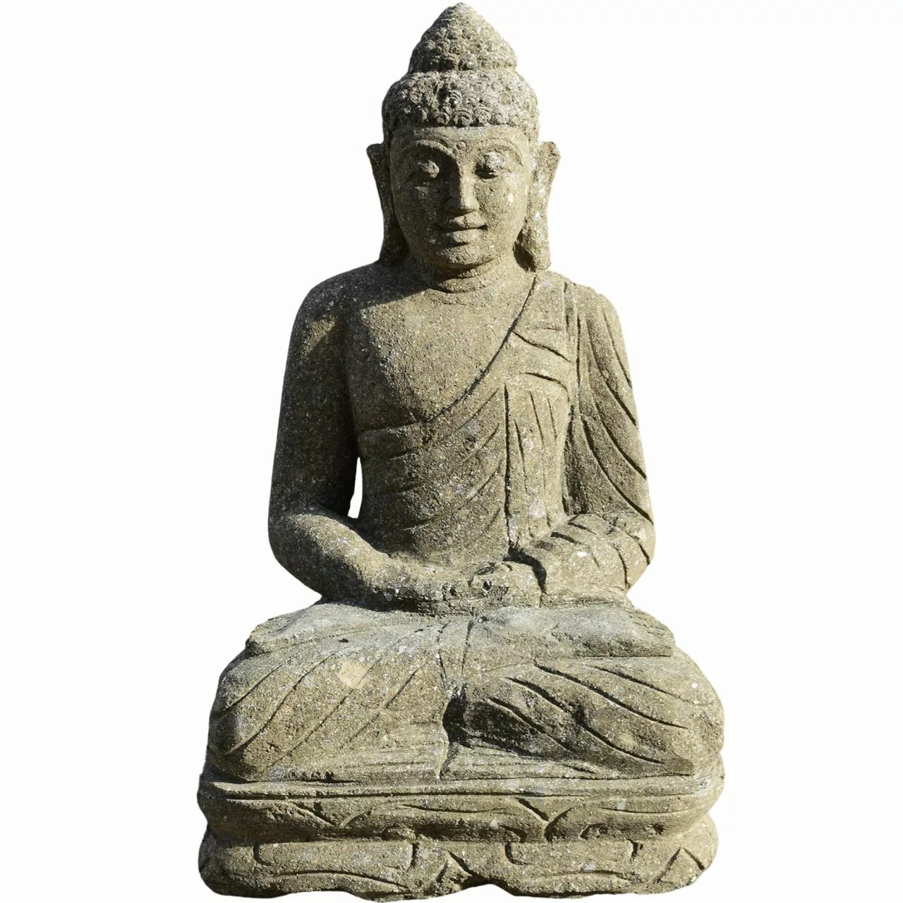 Gartenfigur Buddha Karawal Im Zustand Der Erleuchtung günstig online kaufen