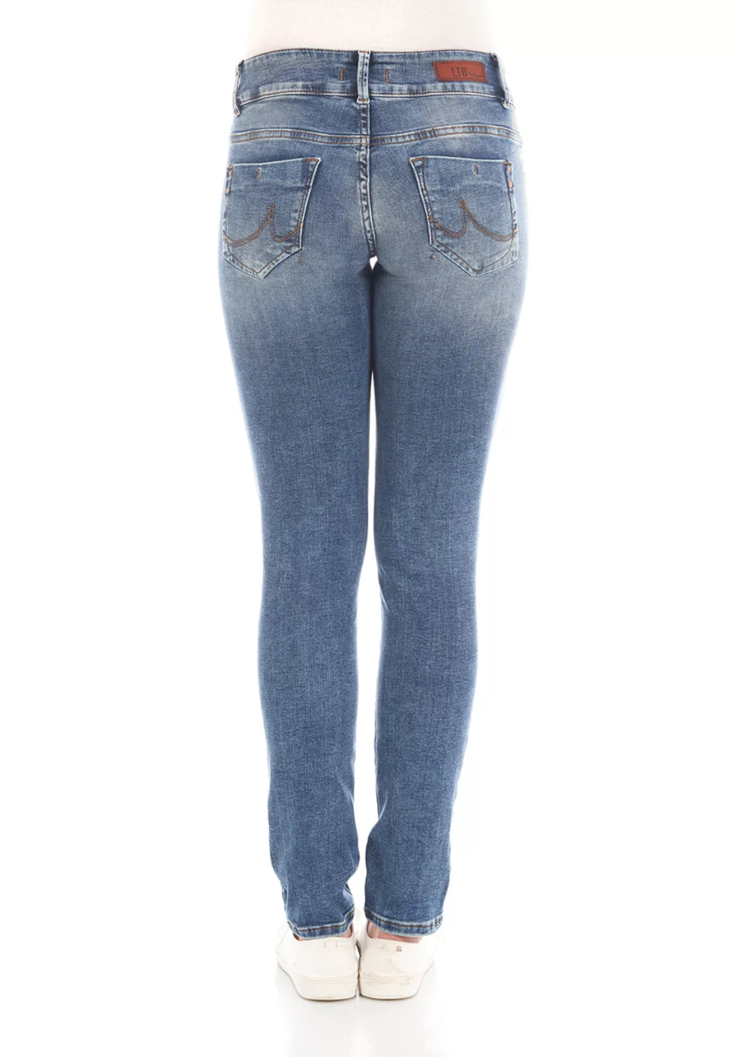 LTB Damen Jeans Molly M Super Slim Fit - Blau - Yule Wash günstig online kaufen