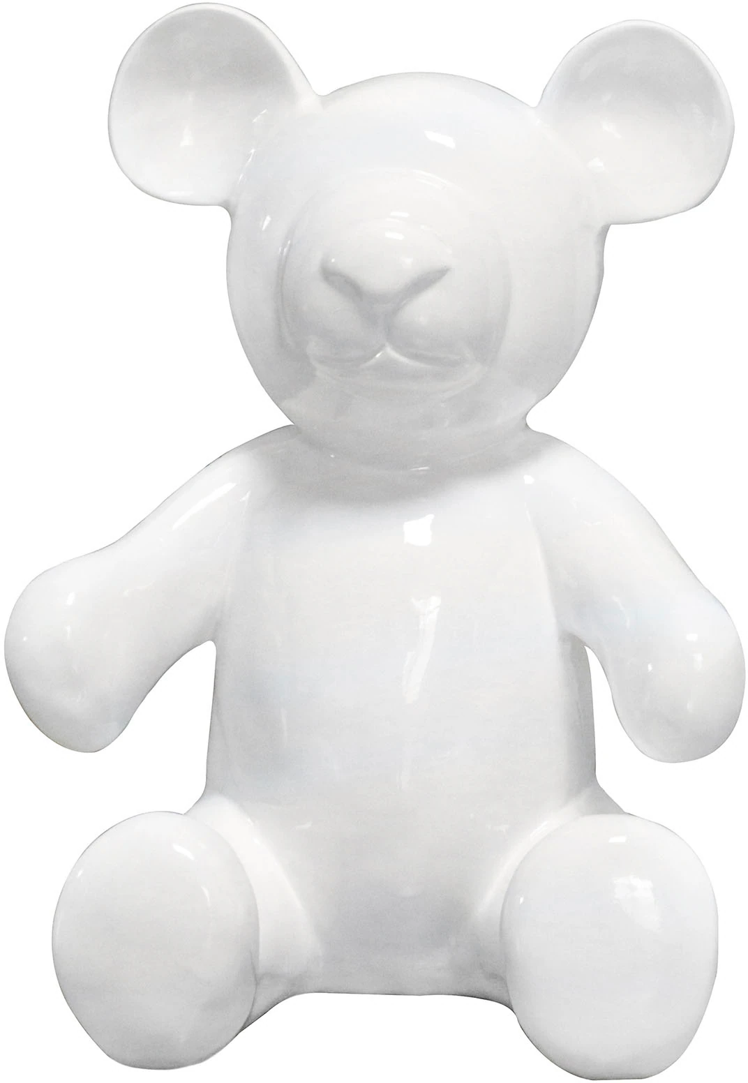 Kayoom Tierfigur "Skulptur Ted 100 Weiß" günstig online kaufen