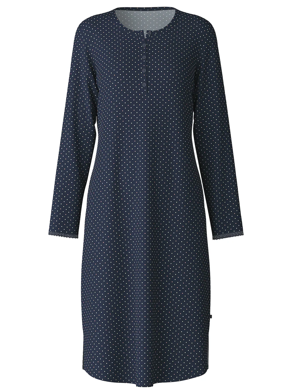 CALIDA Nachthemd "Midnight Dreams", Knopfleiste, Pure Cotton, Interlock-Qua günstig online kaufen