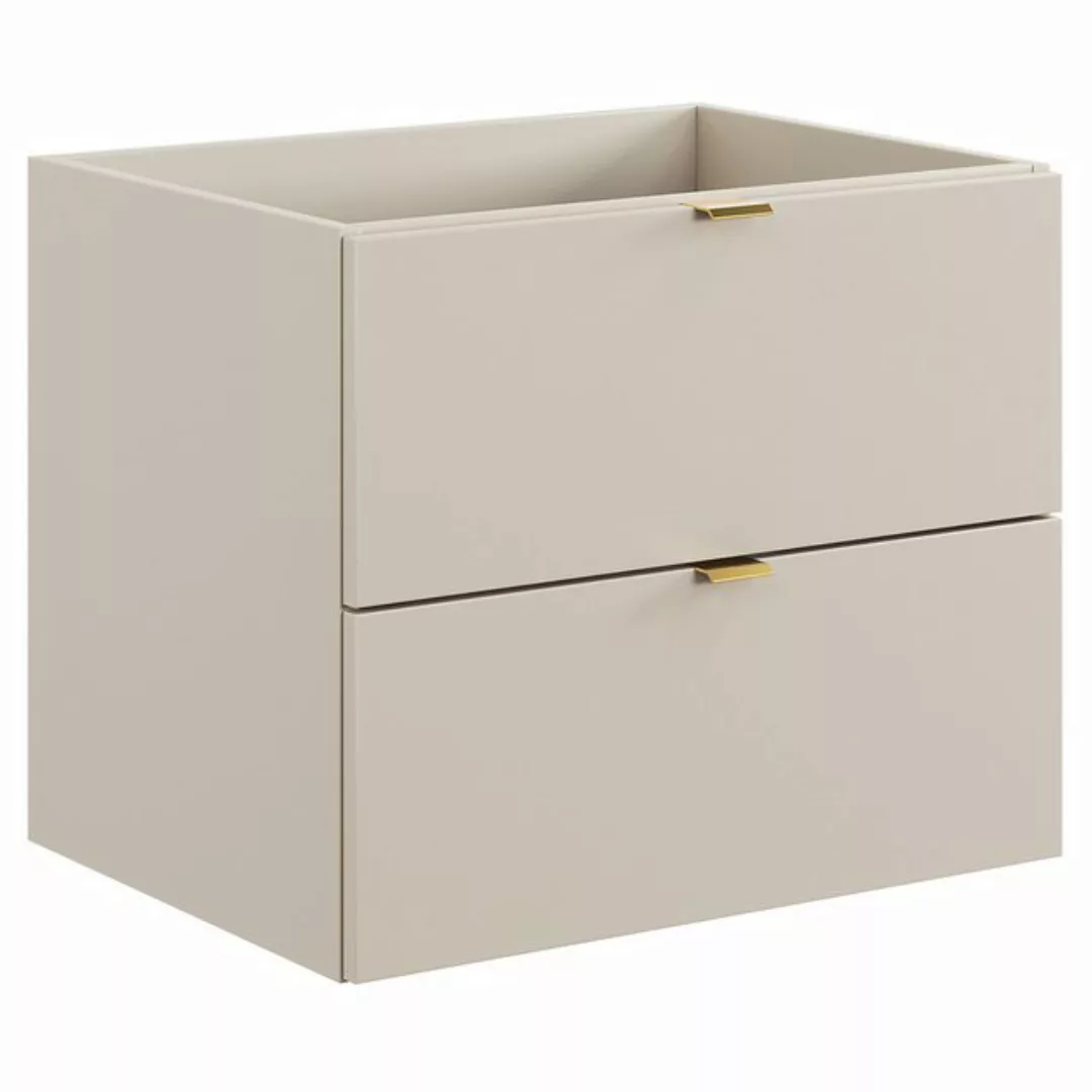 Lomadox Waschbeckenschrank DURANGO-56 Waschtischunterschrank, 60cm, kaschmi günstig online kaufen