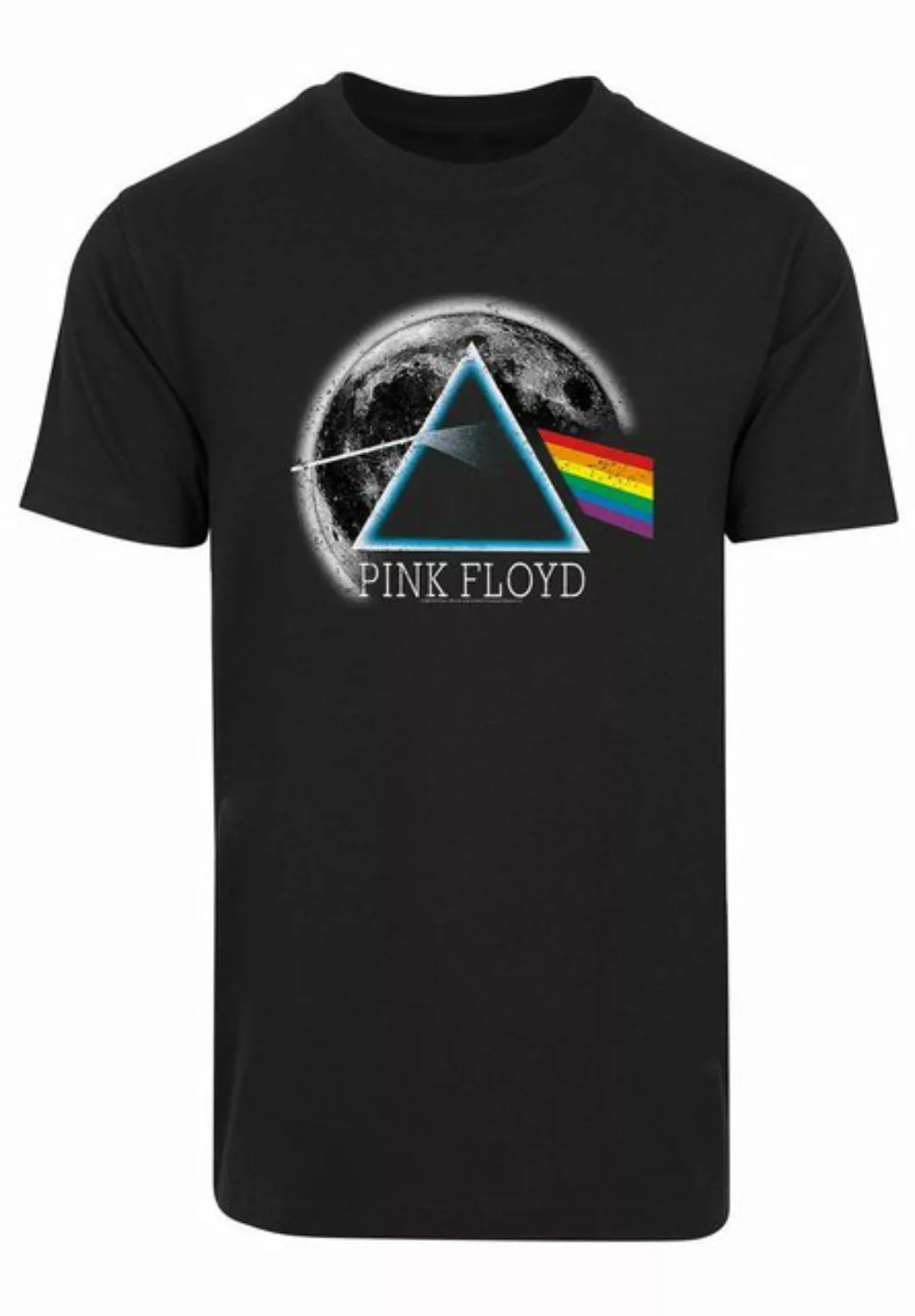 F4NT4STIC T-Shirt Pink Floyd Dark Side of The Moon Distressed Print günstig online kaufen