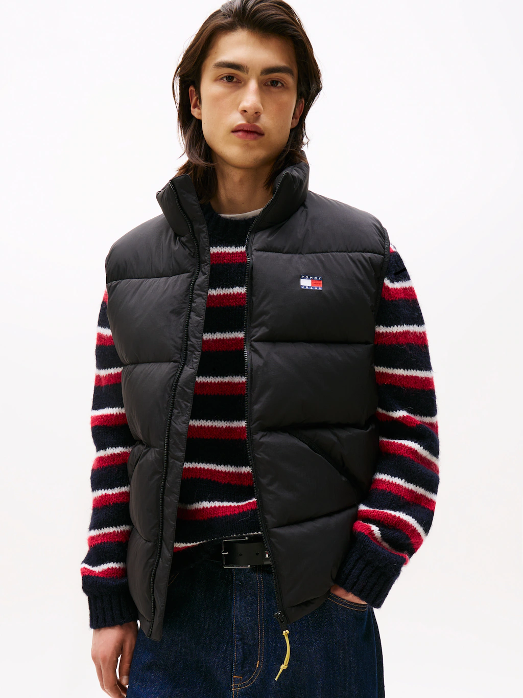 Tommy Jeans Steppweste "TJM VAIL PUFFER VEST", Steppweste Gefüttert Outdoor günstig online kaufen