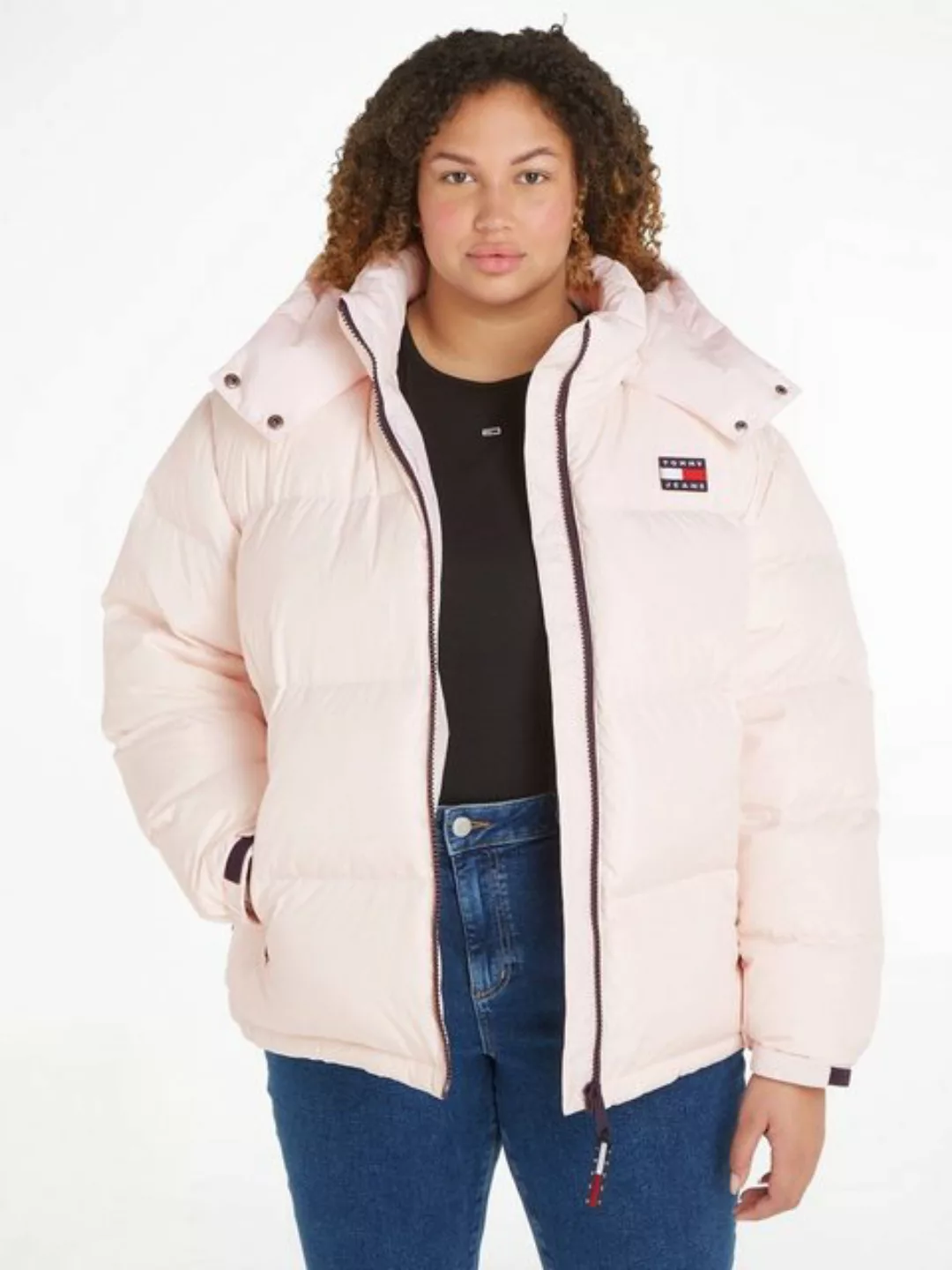 Tommy Jeans Curve Winterjacke TJW CRV ALASKA PUFFER PLUS SIZE CURVE,mit Kle günstig online kaufen