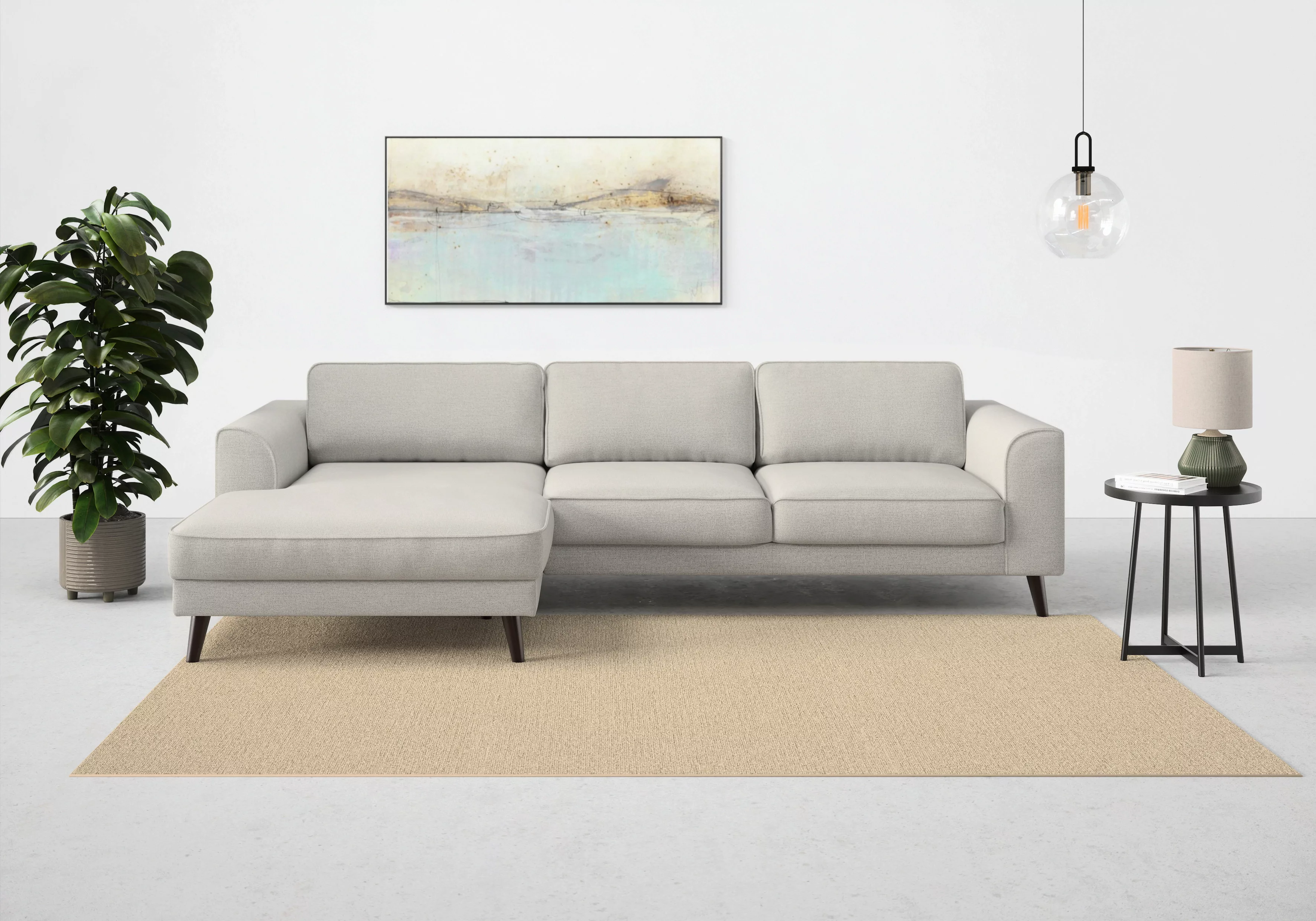 TRENDMANUFAKTUR Ecksofa "Lumber Jack, elegantes Designsofa, L-Form", wahlwe günstig online kaufen