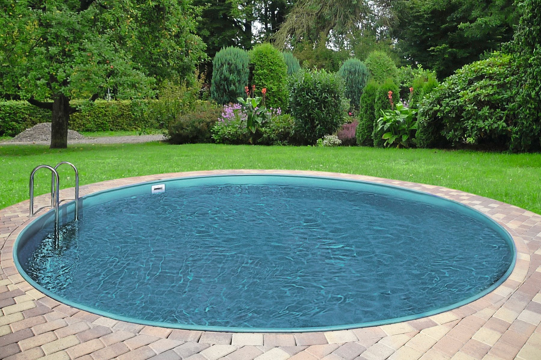 Clear Pool Rundpool "PREMIUM IBIZA", (Set, 2 tlg.), inkl. Bodenschutzplane, günstig online kaufen