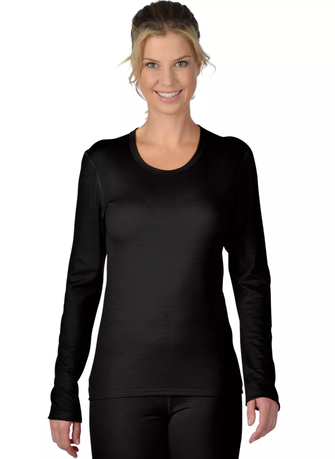 Trigema Longsleeve "TRIGEMA Sportshirt aus Merinowolle" günstig online kaufen