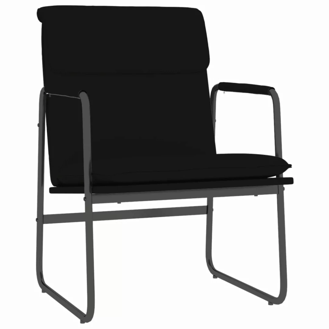 Vidaxl Loungesessel Schwarz 55x64x80 Cm Kunstleder günstig online kaufen