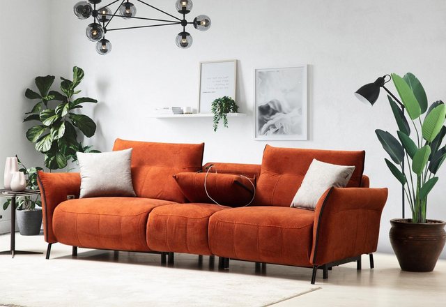 Xlmoebel Sofa Neues Designer Luxus-Sofa für das moderne Wohnzimmer - Viersi günstig online kaufen