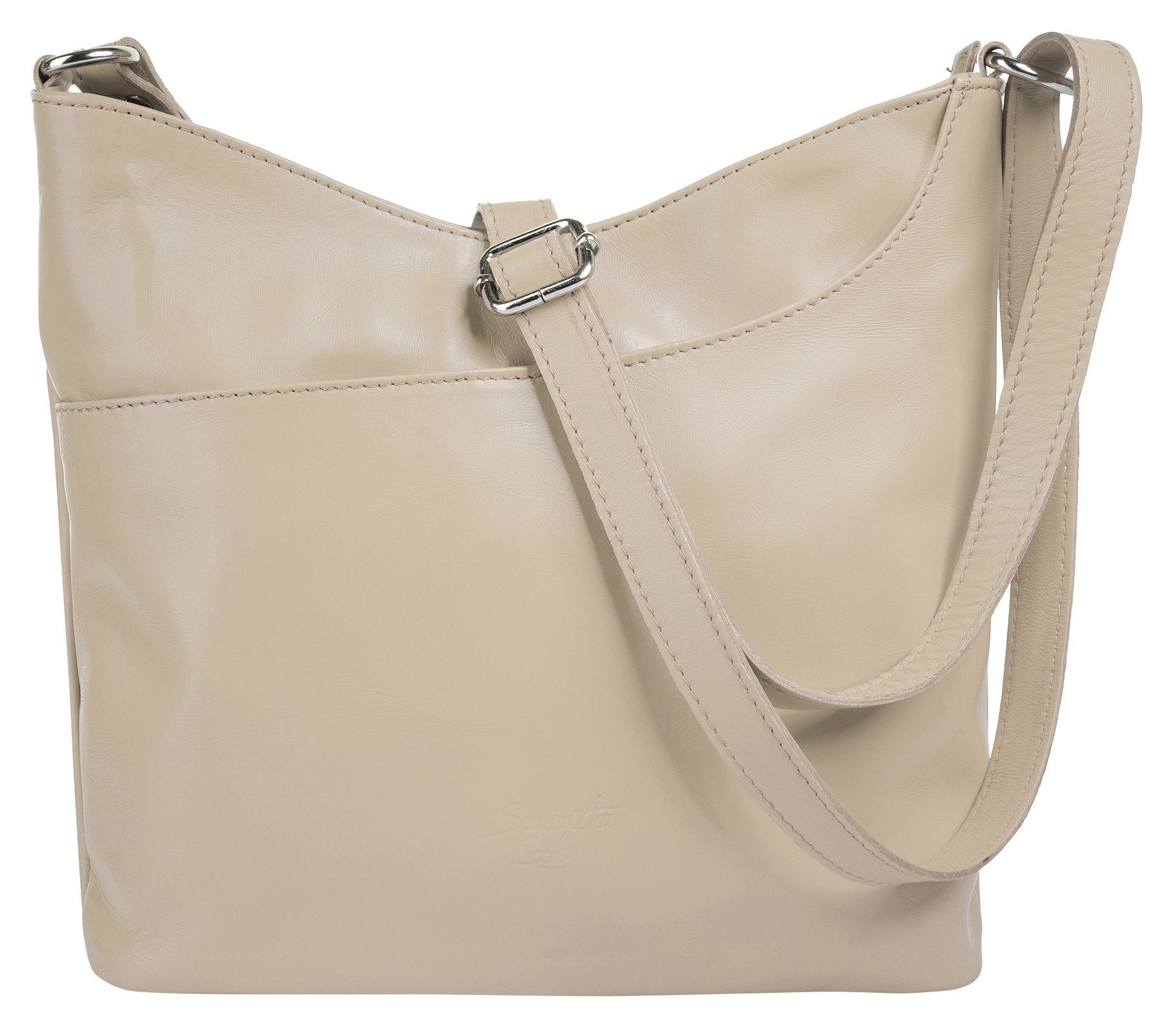 Samantha Look Umhängetasche, echt Leder, Made in Italy günstig online kaufen