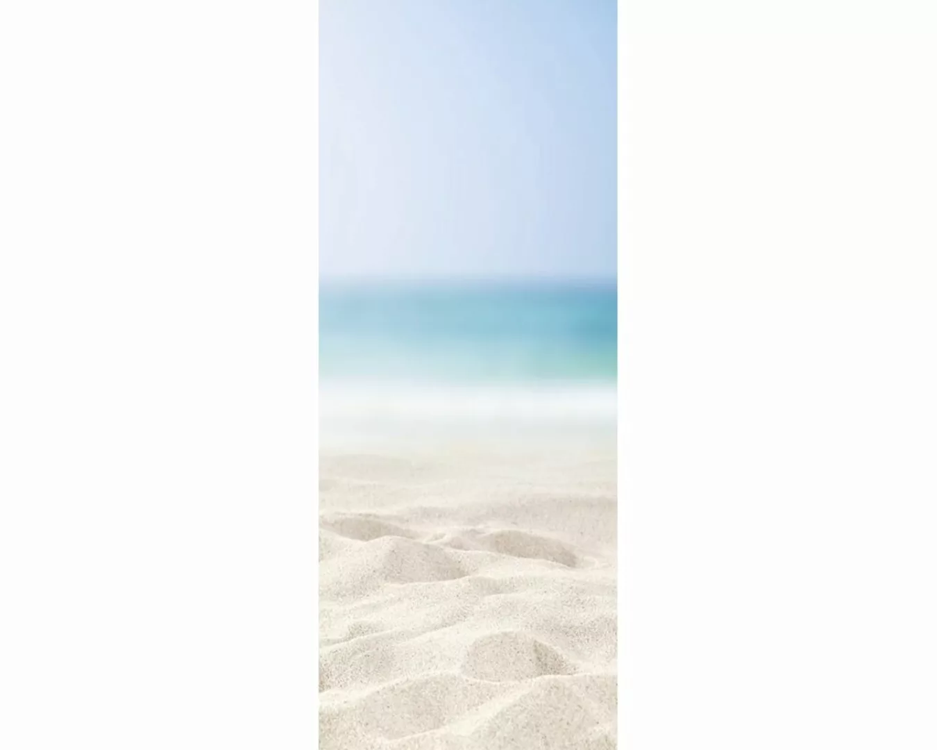 Dekopanel "Bright Beach" 1,00x2,50 m / Strukturvlies Klassik günstig online kaufen