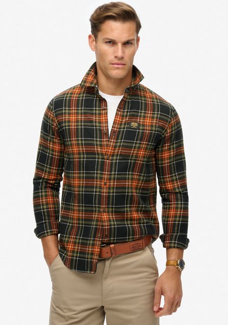 Superdry Langarmhemd Organic Cotton Lumberjack Check Shirt günstig online kaufen