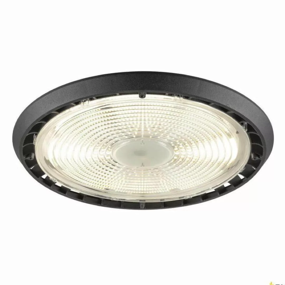 LED Pendelleuchte Highbay in Schwarz 200W 32000lm IP65 günstig online kaufen