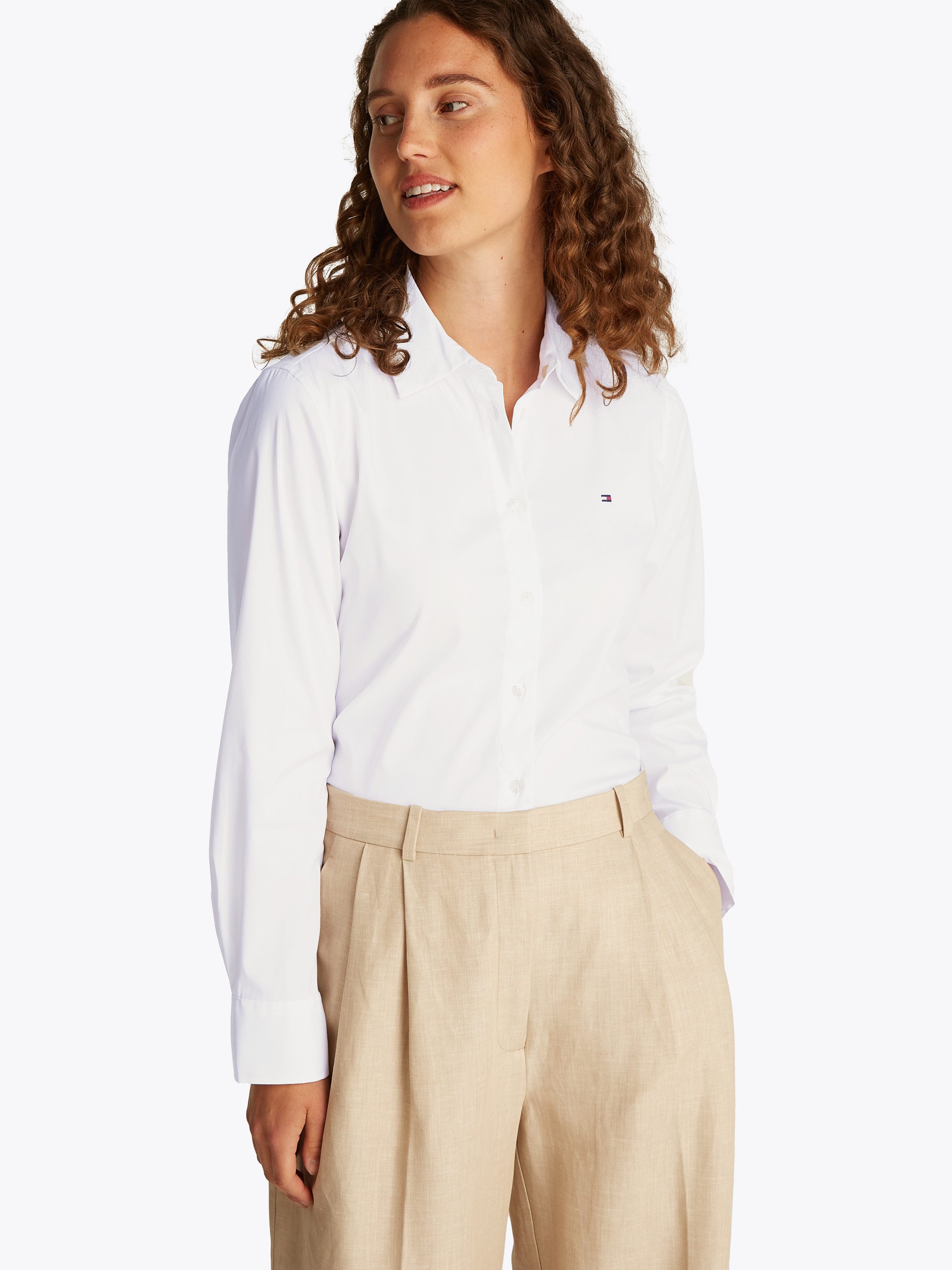 Tommy Hilfiger Hemdbluse ESS POPLIN REGULAR günstig online kaufen