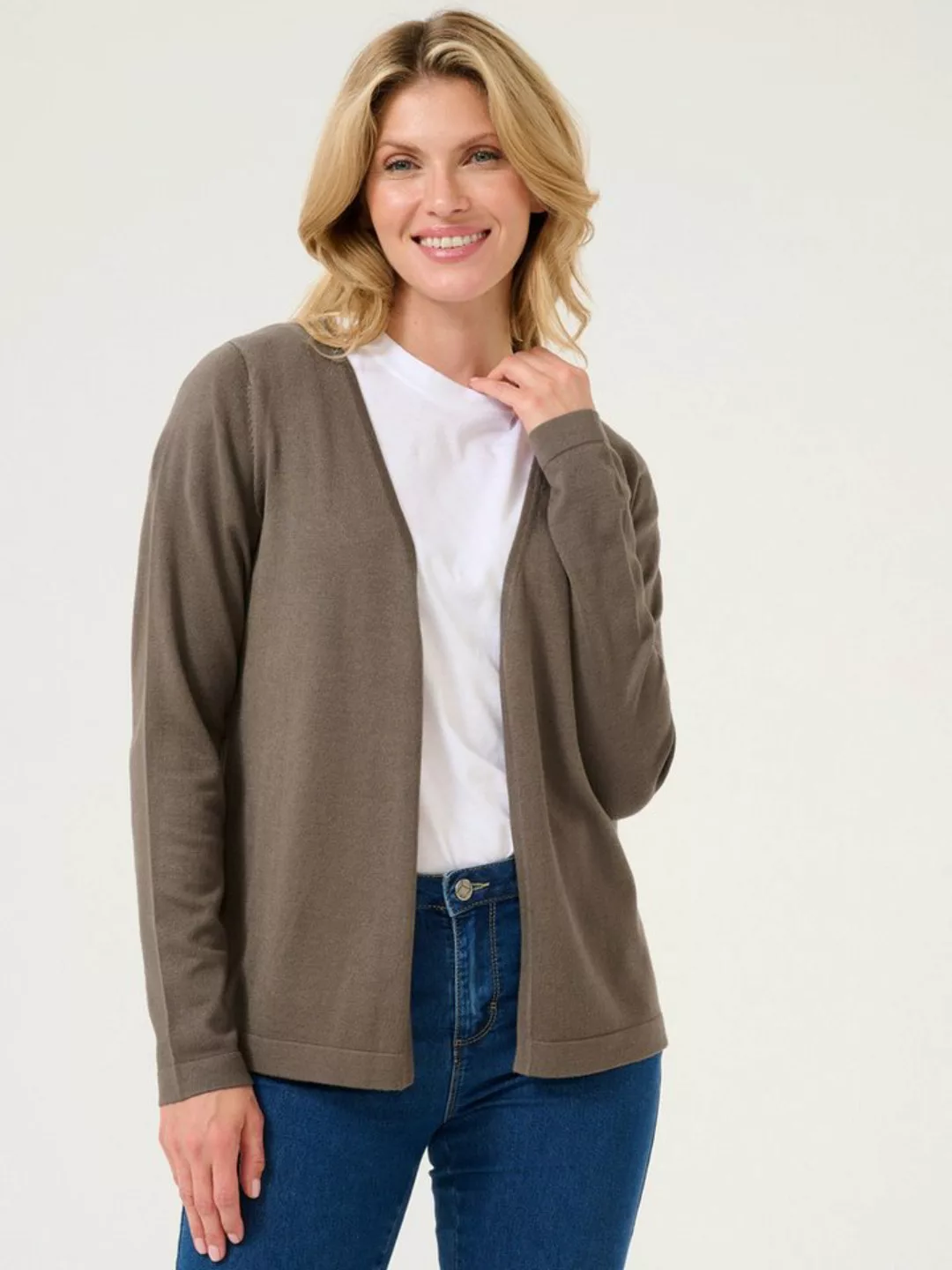 KAFFE Strickjacke Fenia Astrid (1-tlg) Plain/ohne Details günstig online kaufen