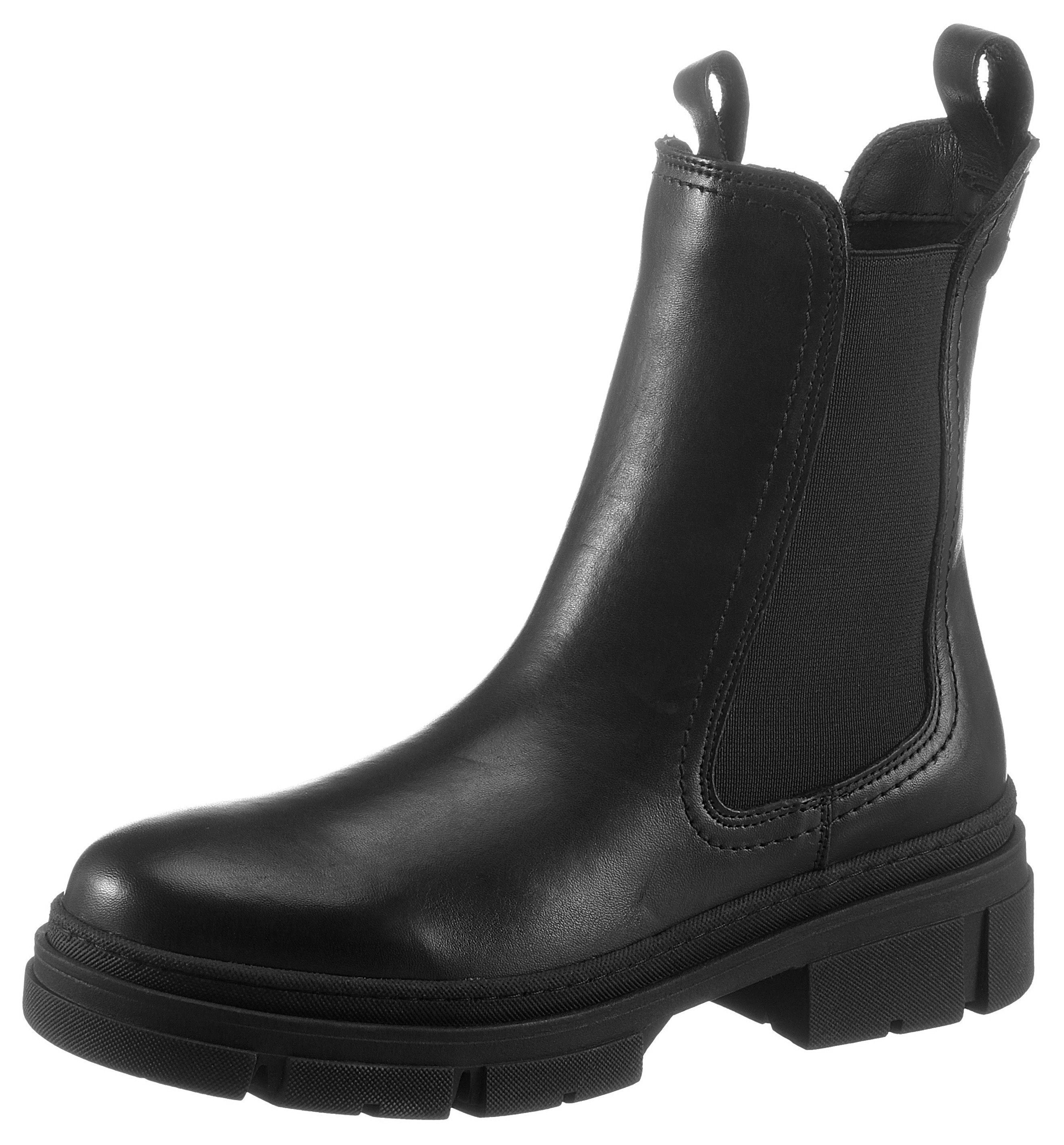 Tamaris Schnürboots, Blockabsatz, Schnürstiefelette, Combat-Boots mit günstig online kaufen