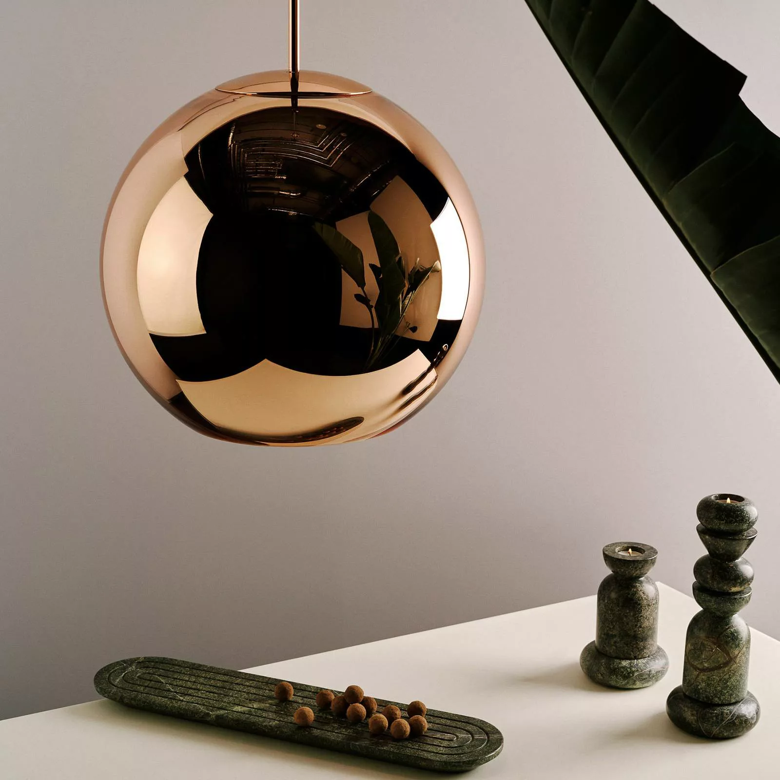 Tom Dixon Copper Round Hängelampe Ø 25 cm kupfer günstig online kaufen
