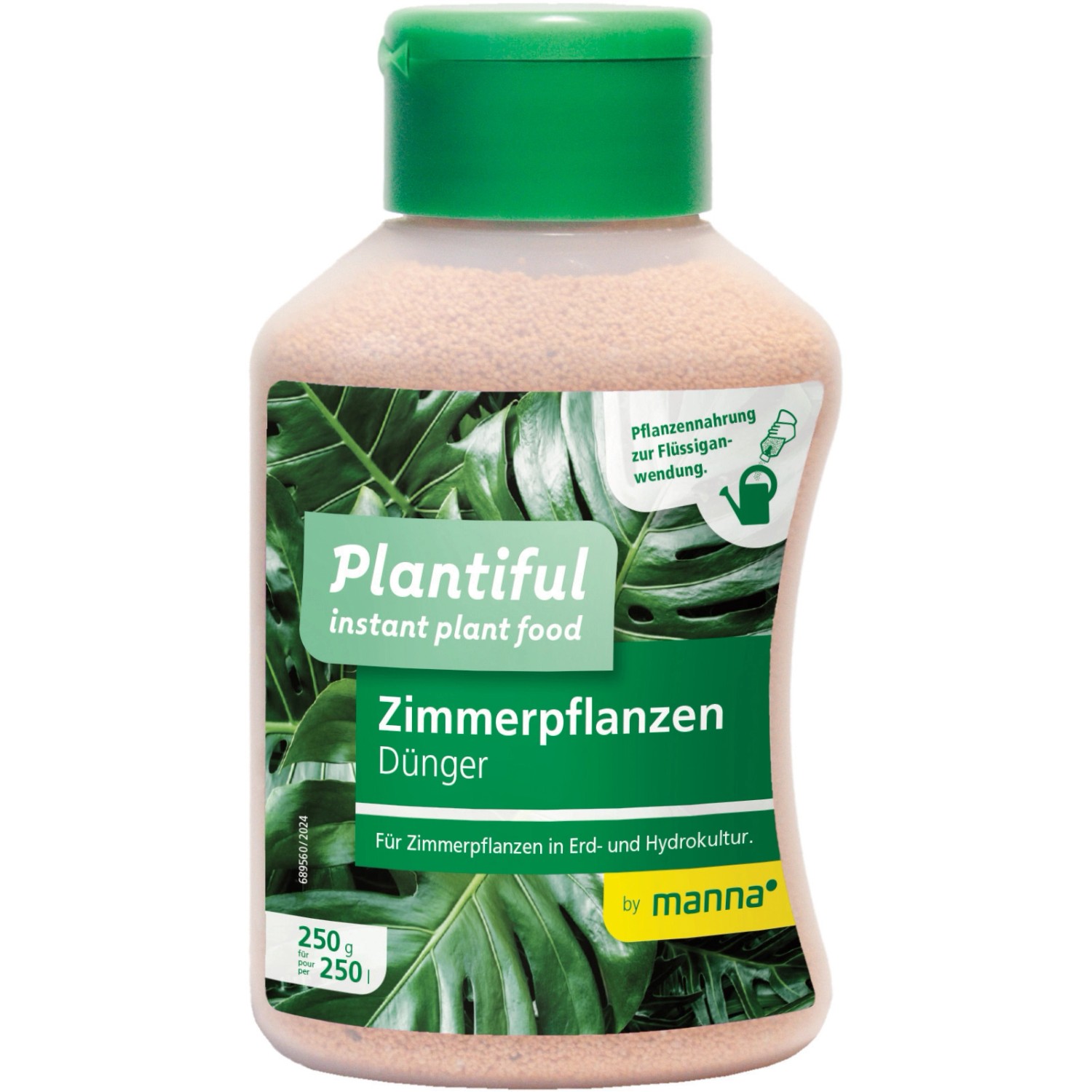 Manna Instant-Pflanzennahrung Plantiful Zimmerpflanze 250 g günstig online kaufen