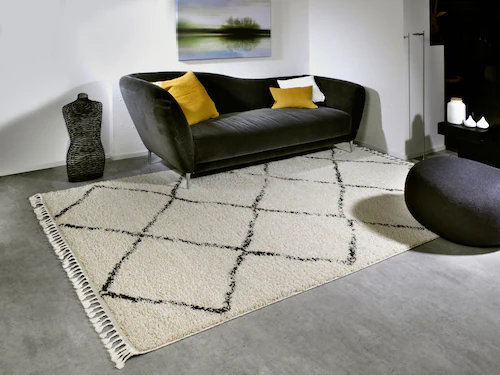 GALLERY M branded by Musterring Hochflor-Teppich »Donna«, rechteckig, 30 mm günstig online kaufen