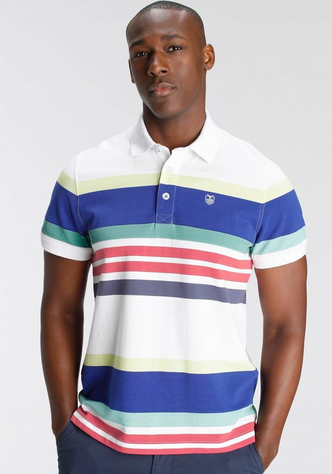 DELMAO Poloshirt mit modischem Streifen - NEUE MARKE! günstig online kaufen