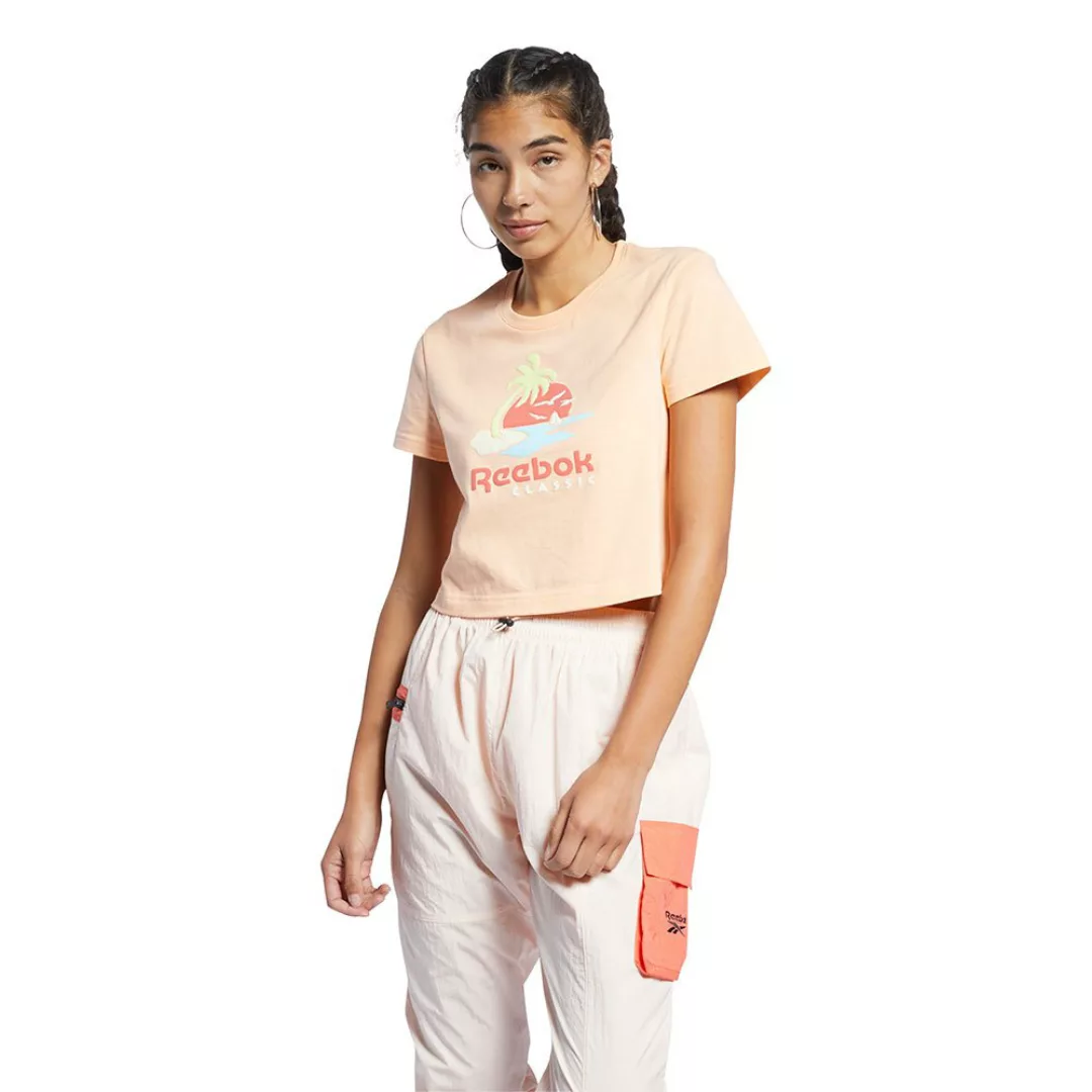 Reebok Classics Graphics Summer Retreat Kurzärmeliges T-shirt L Aura Orange günstig online kaufen