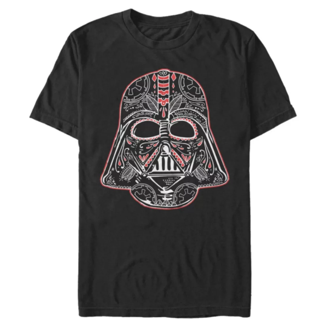 Star Wars - Darth Vader Sugar Skull Vader - Männer T-Shirt günstig online kaufen