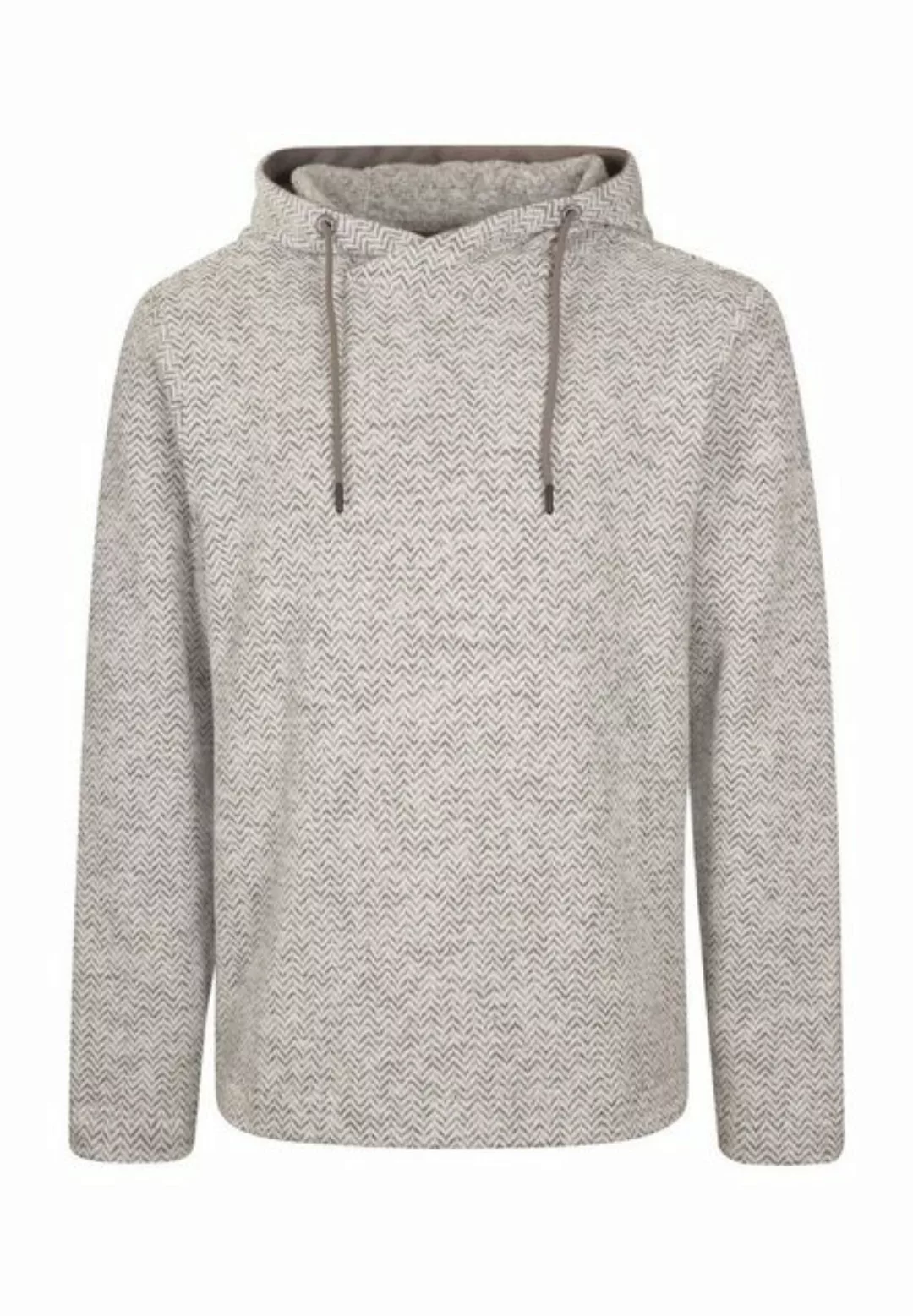 Elkline Kapuzenpullover Mars Basic Fleece Hoodie meliert wärmend mit Kapuze günstig online kaufen