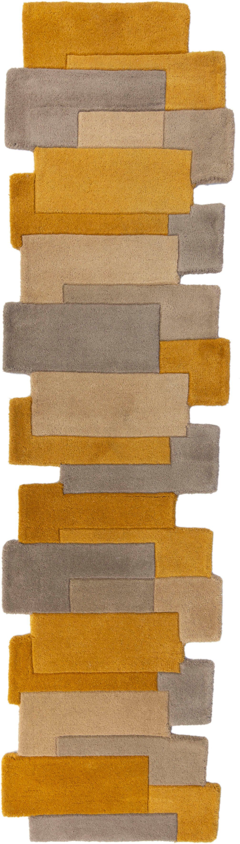 FLAIR RUGS Läufer Abstract Collage, rechteckig, günstig online kaufen