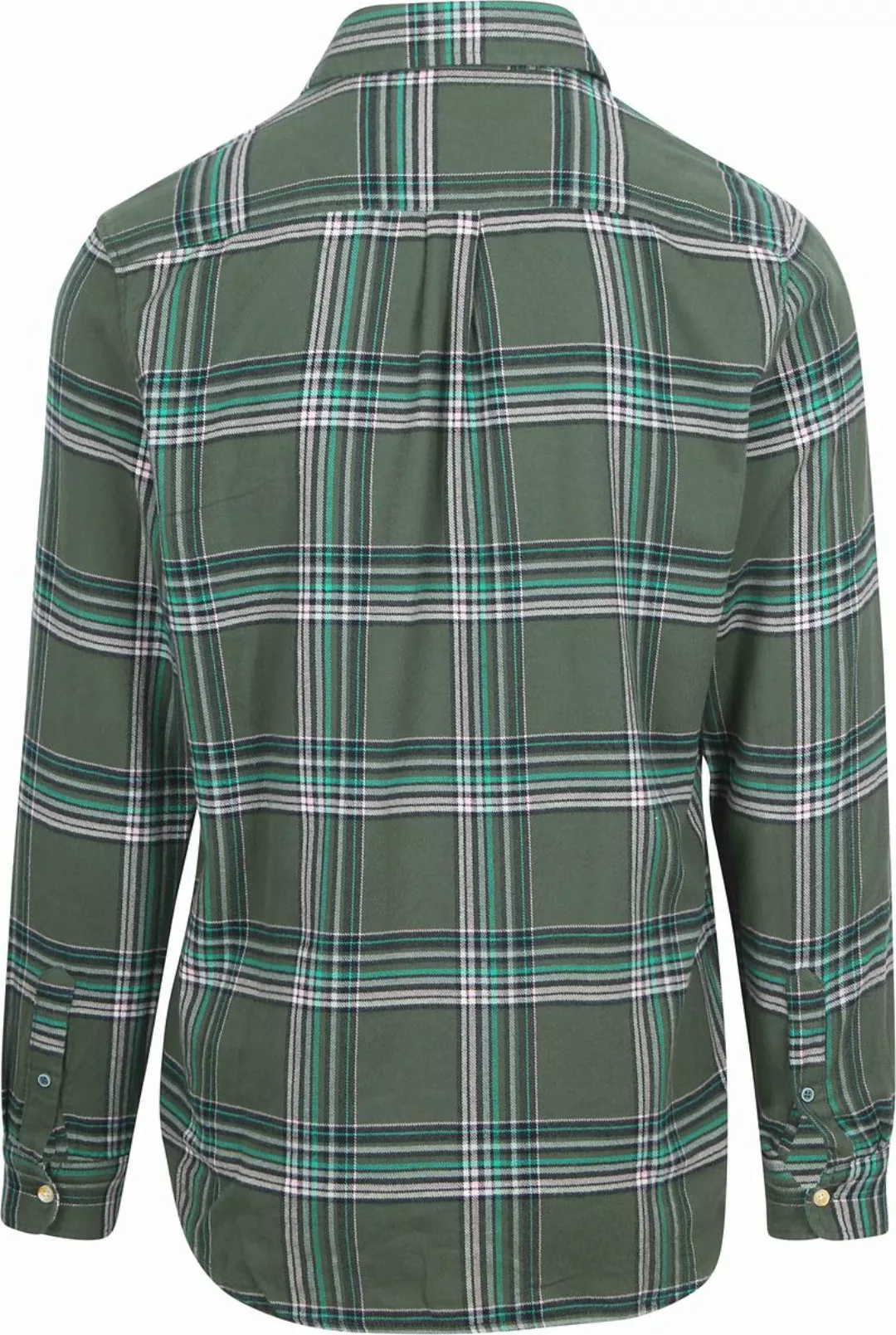 Scotch and Soda Flanellhemd Grün - Größe XL günstig online kaufen