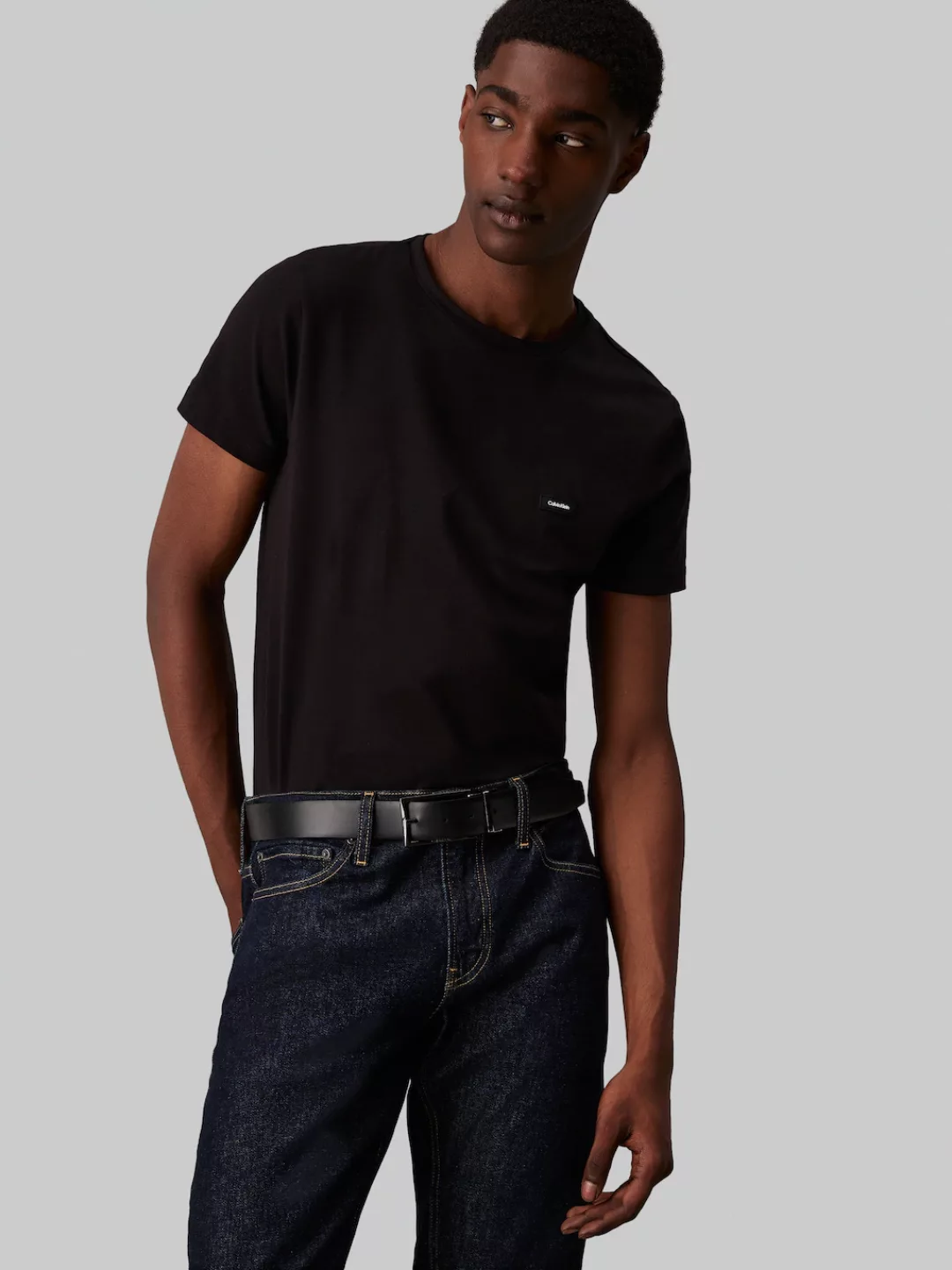 Calvin Klein T-Shirt "STRETCH SLIM FIT T-SHIRT" günstig online kaufen