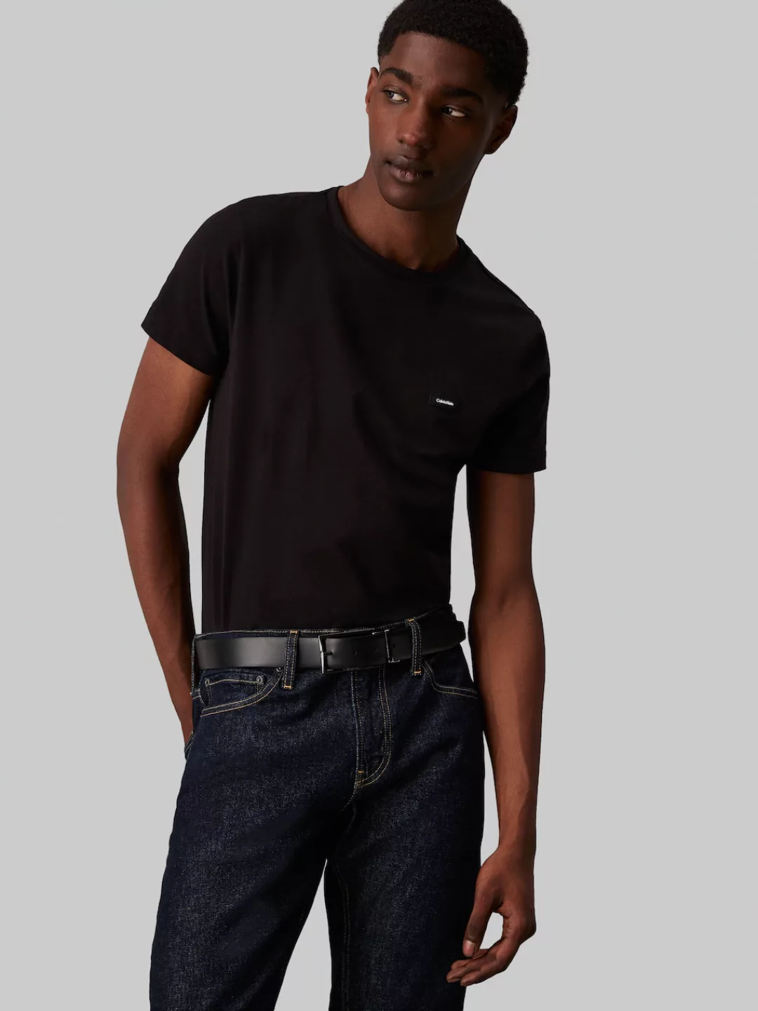 Calvin Klein T-Shirt STRETCH SLIM FIT T-SHIRT günstig online kaufen