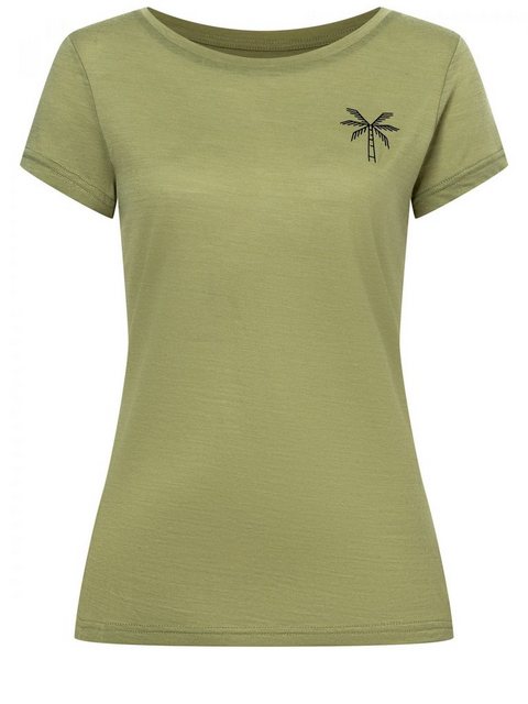 SUPER.NATURAL Kurzarmshirt Super.natural W Tropical Adventure Tee Damen günstig online kaufen