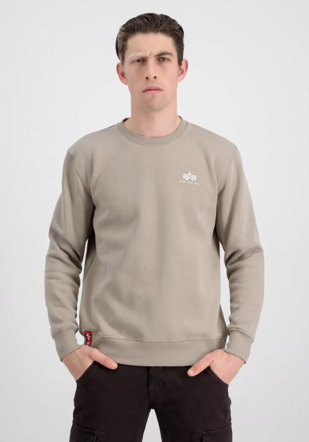 Alpha Industries Sweater "Alpha Industries Men - Sweatshirts Basic Sweater günstig online kaufen