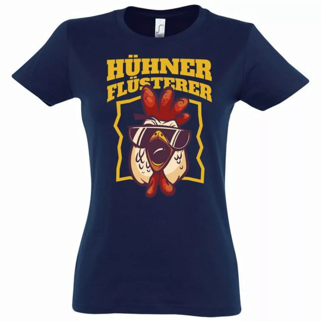 Youth Designz T-Shirt "Hühner Flüsterer" Damen Shirt mit trendigem Frontpri günstig online kaufen