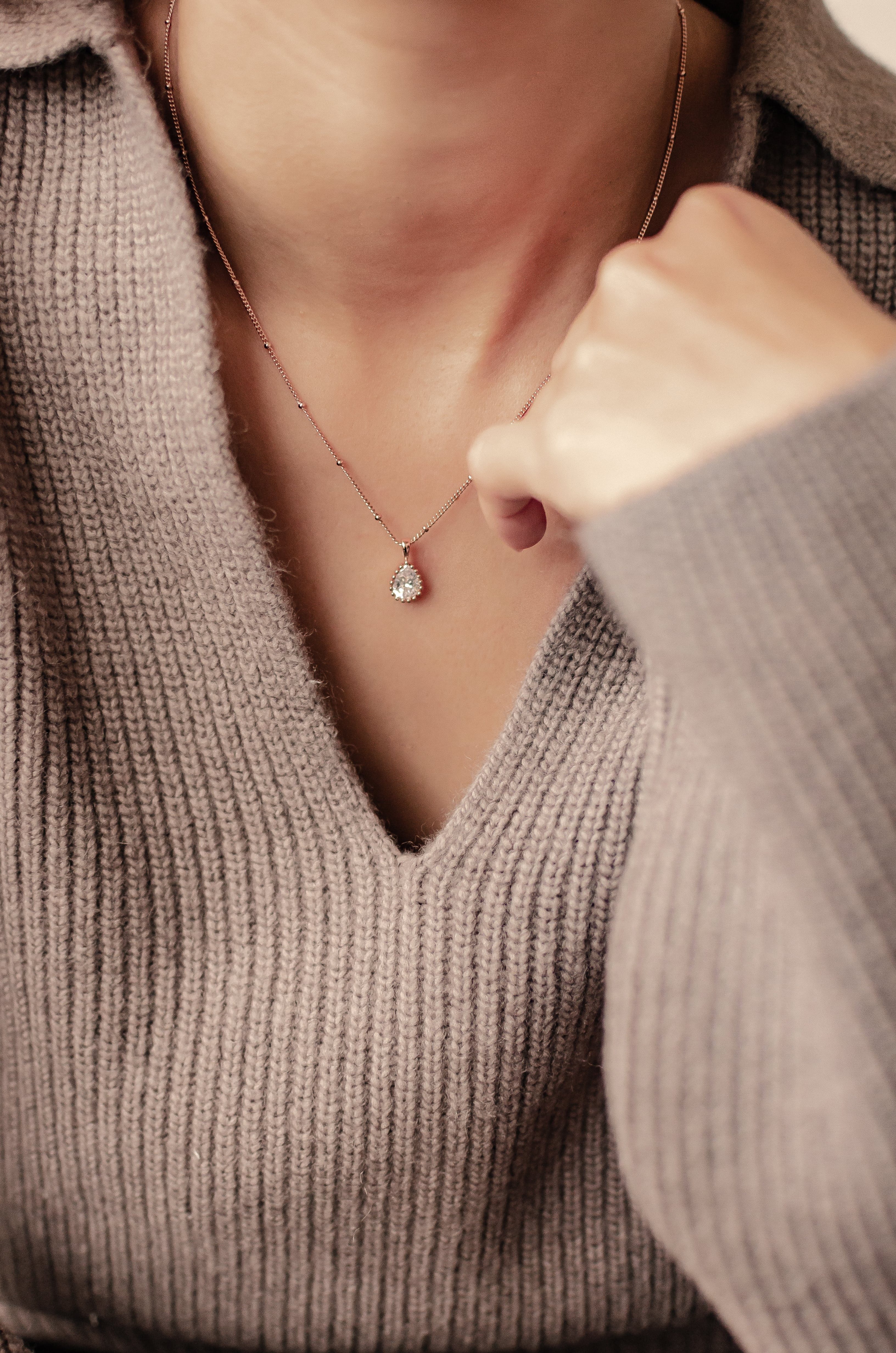 Hey Happiness Kette mit Anhänger Tropfen günstig online kaufen