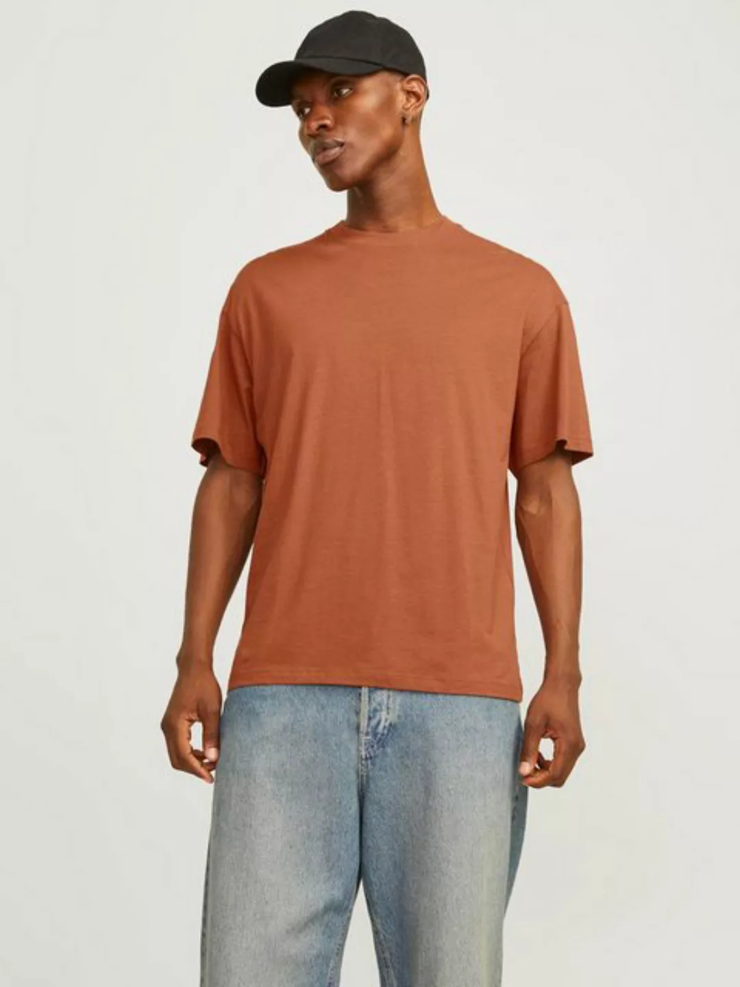 Jack & Jones Oversize-Shirt JJEBRADLEY TEE SS O-NECK NOOS mit Rundhalsaussc günstig online kaufen