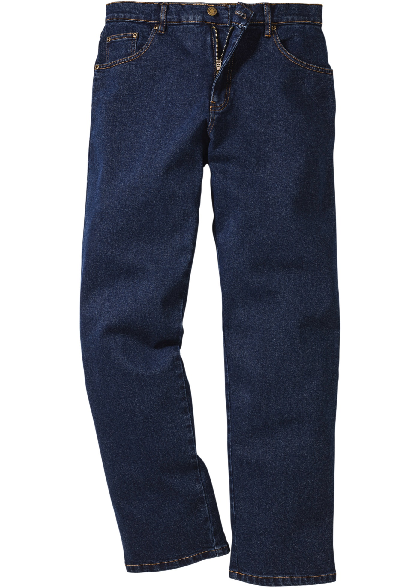 Loose Fit Stretch-Jeans, Straight günstig online kaufen
