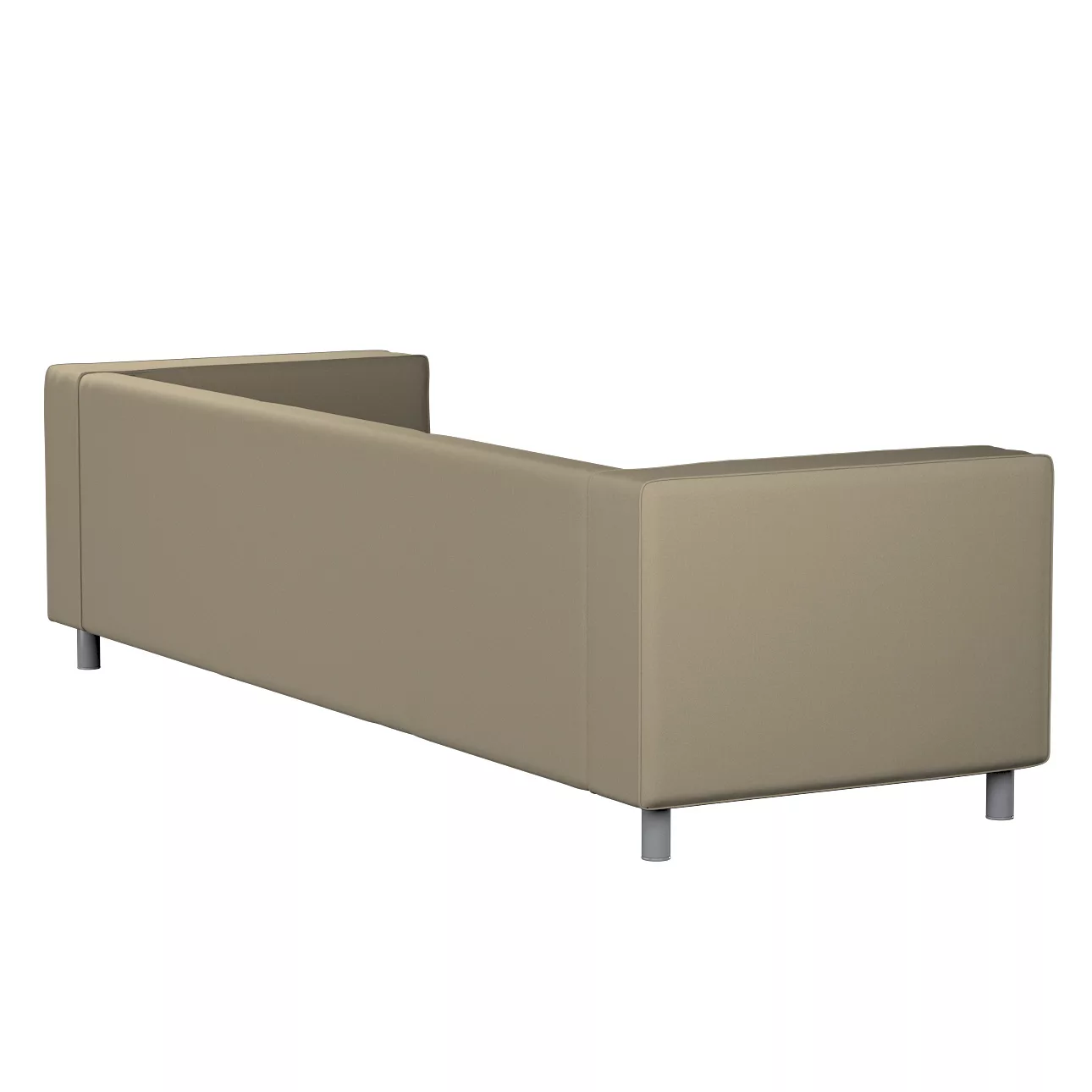 Bezug für Klippan 4-Sitzer Sofa, dunkelbeige, Bezug für Klippan 4-Sitzer, L günstig online kaufen