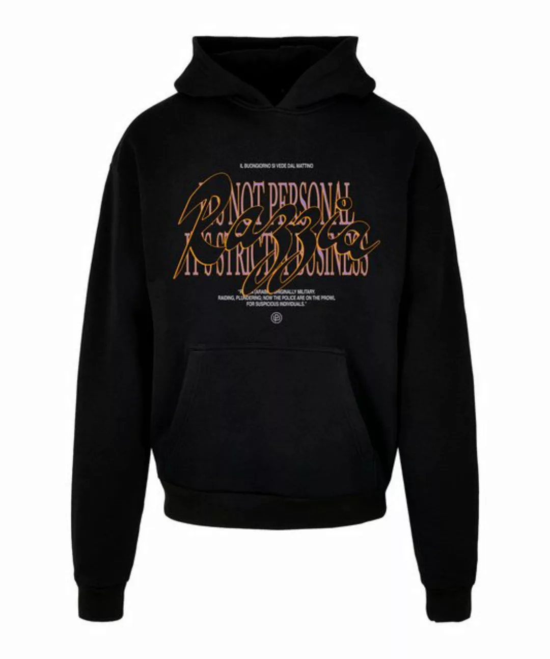 Mister Tee Sweatshirt Mister Tee Razzia Oversized Hoody Baumwolle günstig online kaufen