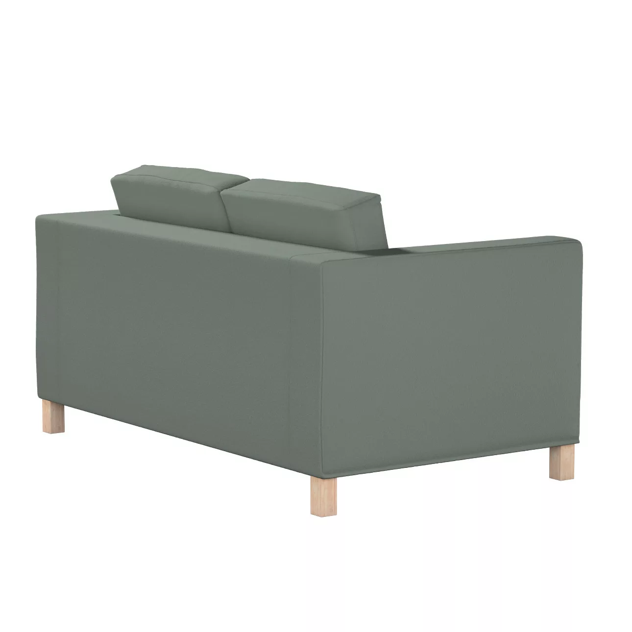 Bezug für Karlanda 2-Sitzer Sofa nicht ausklappbar, kurz, grün, 60cm x 30cm günstig online kaufen