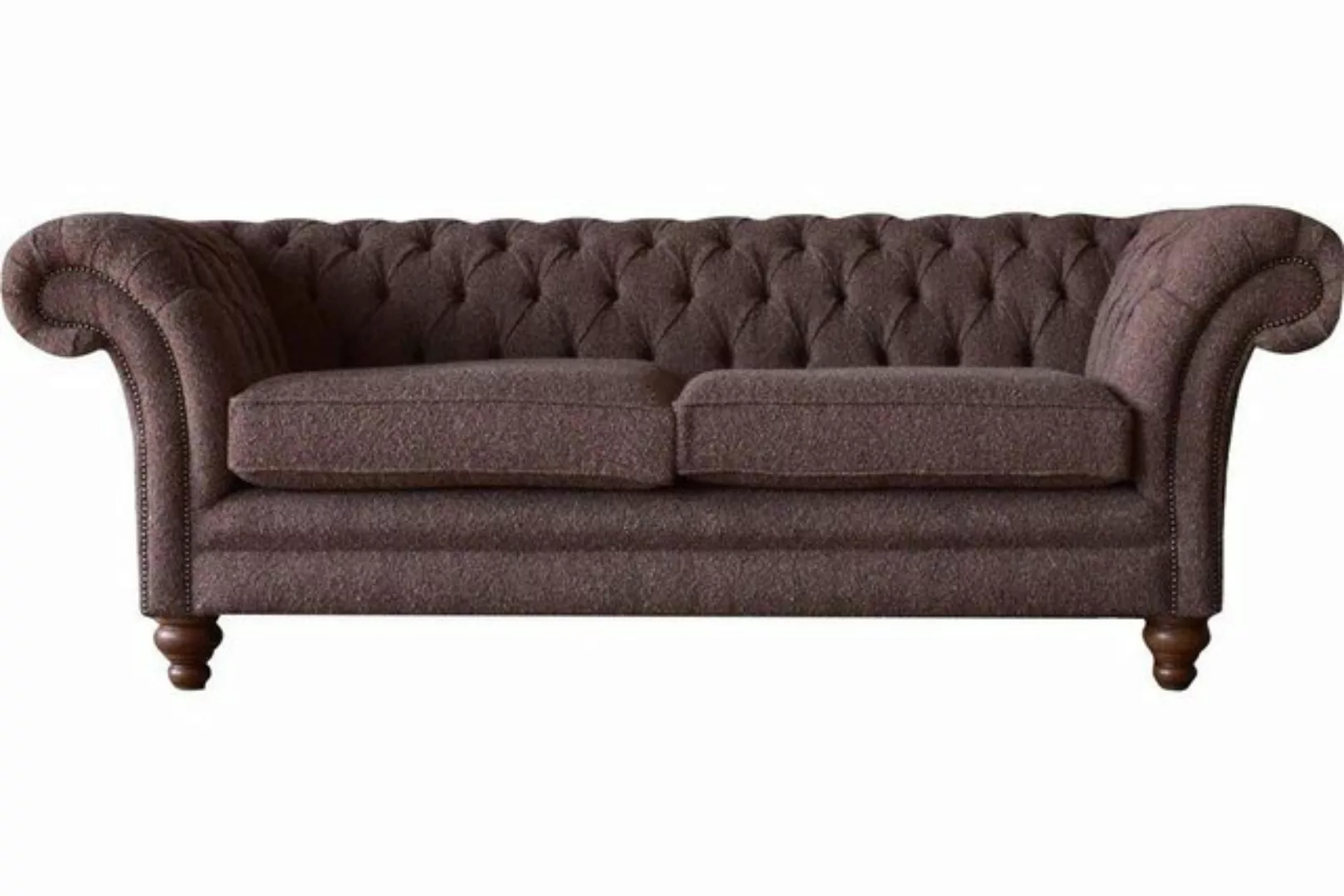 Xlmoebel Sofa Großes Chesterfield klassisches englisches Sofa 3-Sitzer Couc günstig online kaufen